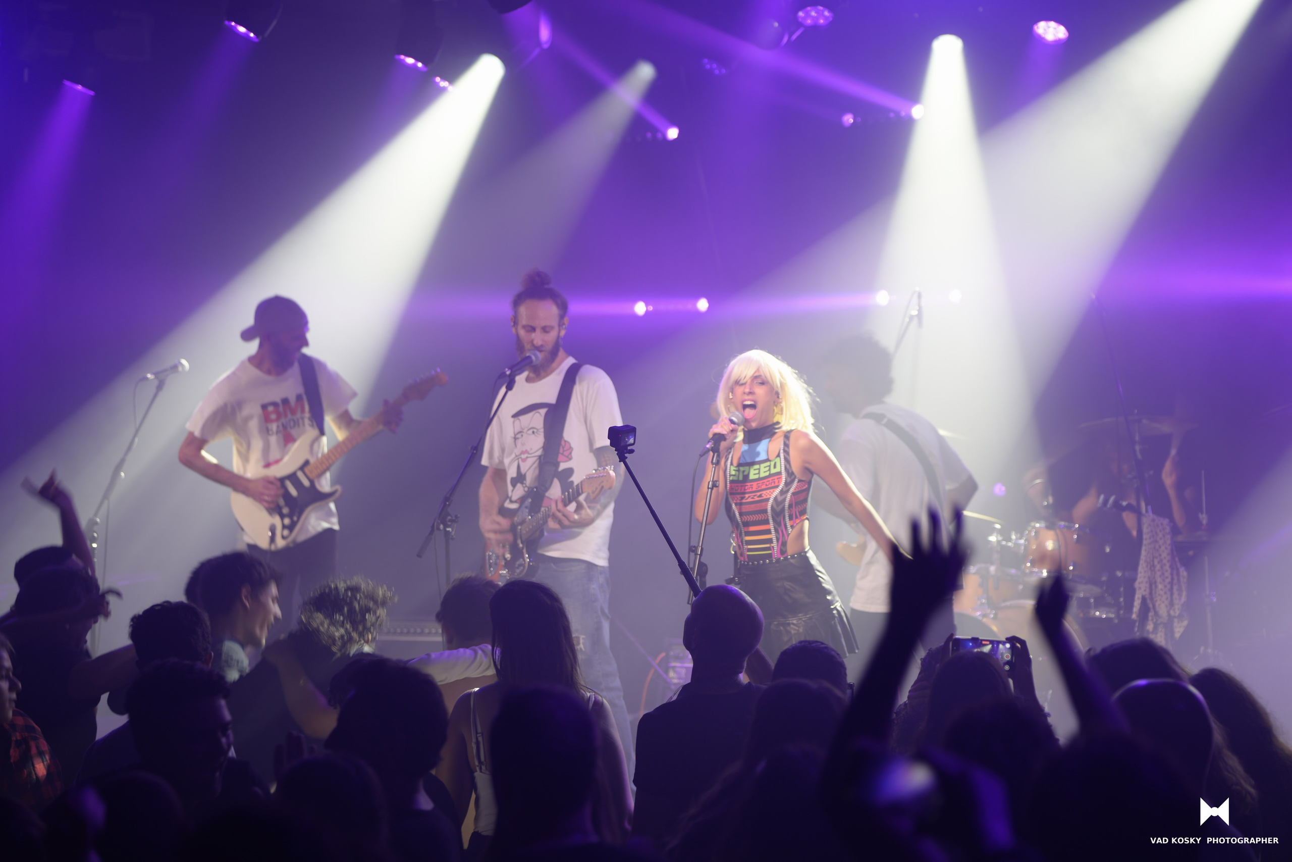 Roy Star & Group — Nirvana tribut TLV Grey club. Vad Kosky Photographer