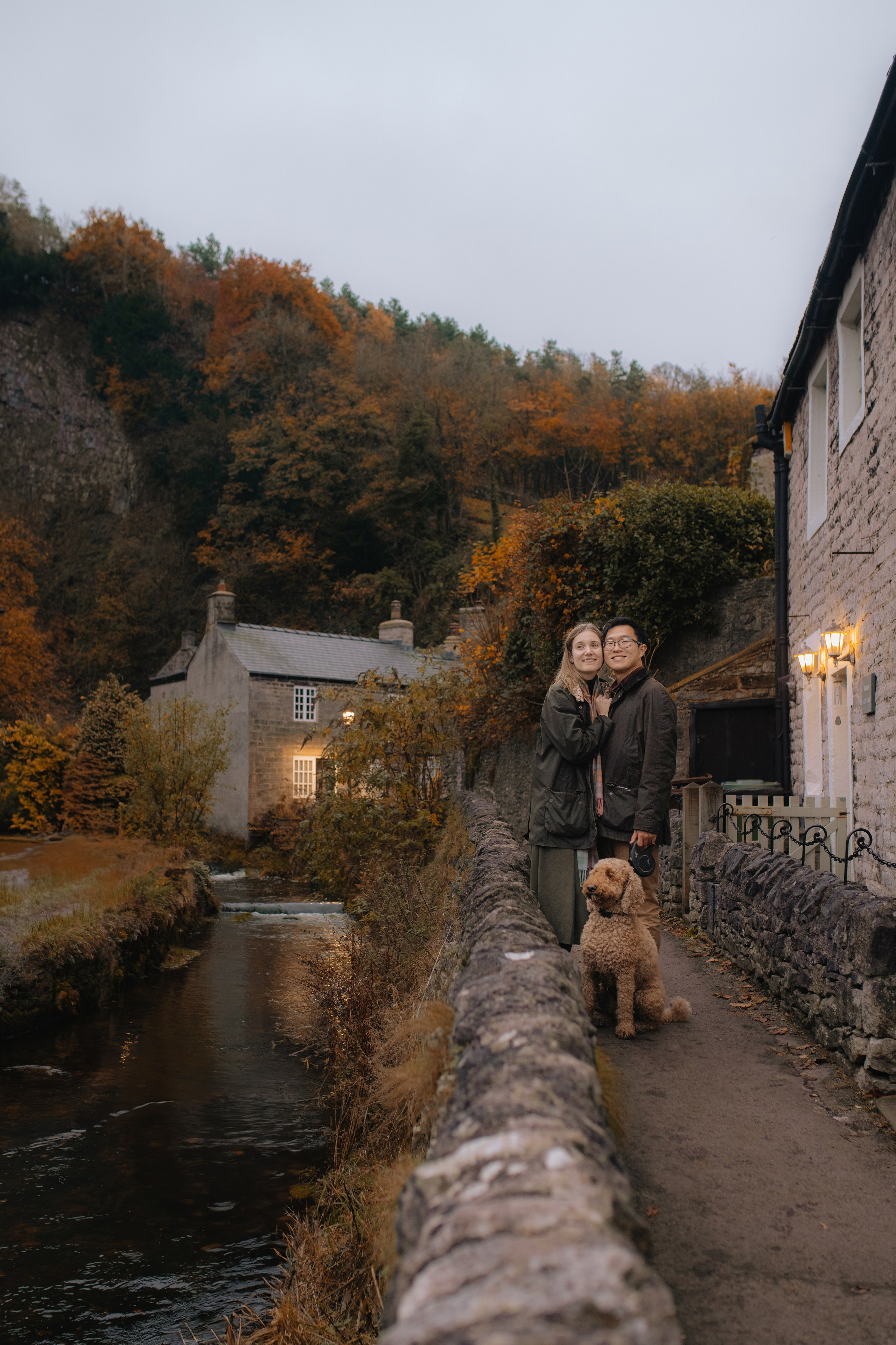 L & C in Peak District. Tania Gandrabur, photographer in West Midlands, England