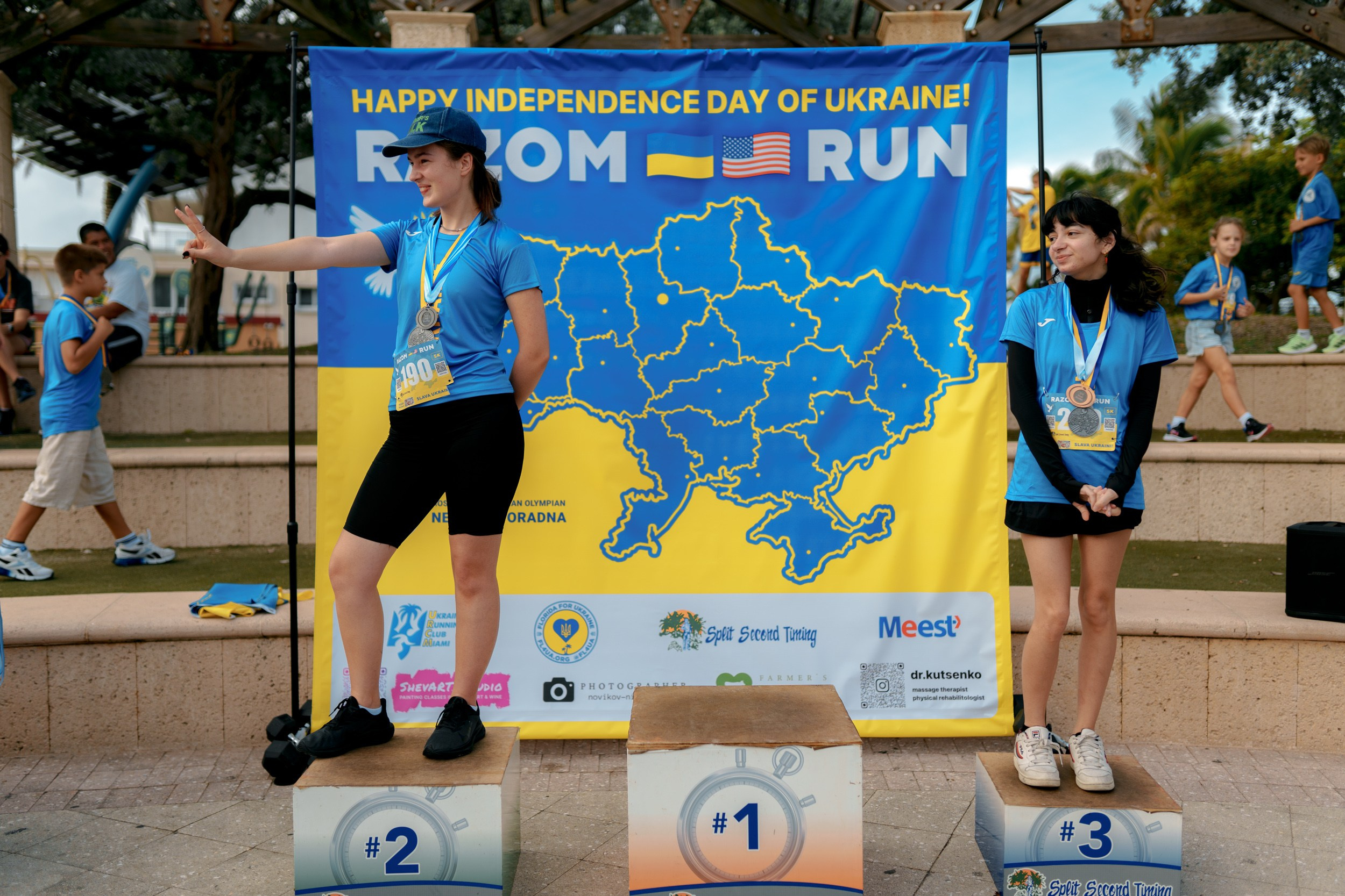 RAZOM RUN. ФОТОГРАФ ФЛОРИДА МАЙАМИ