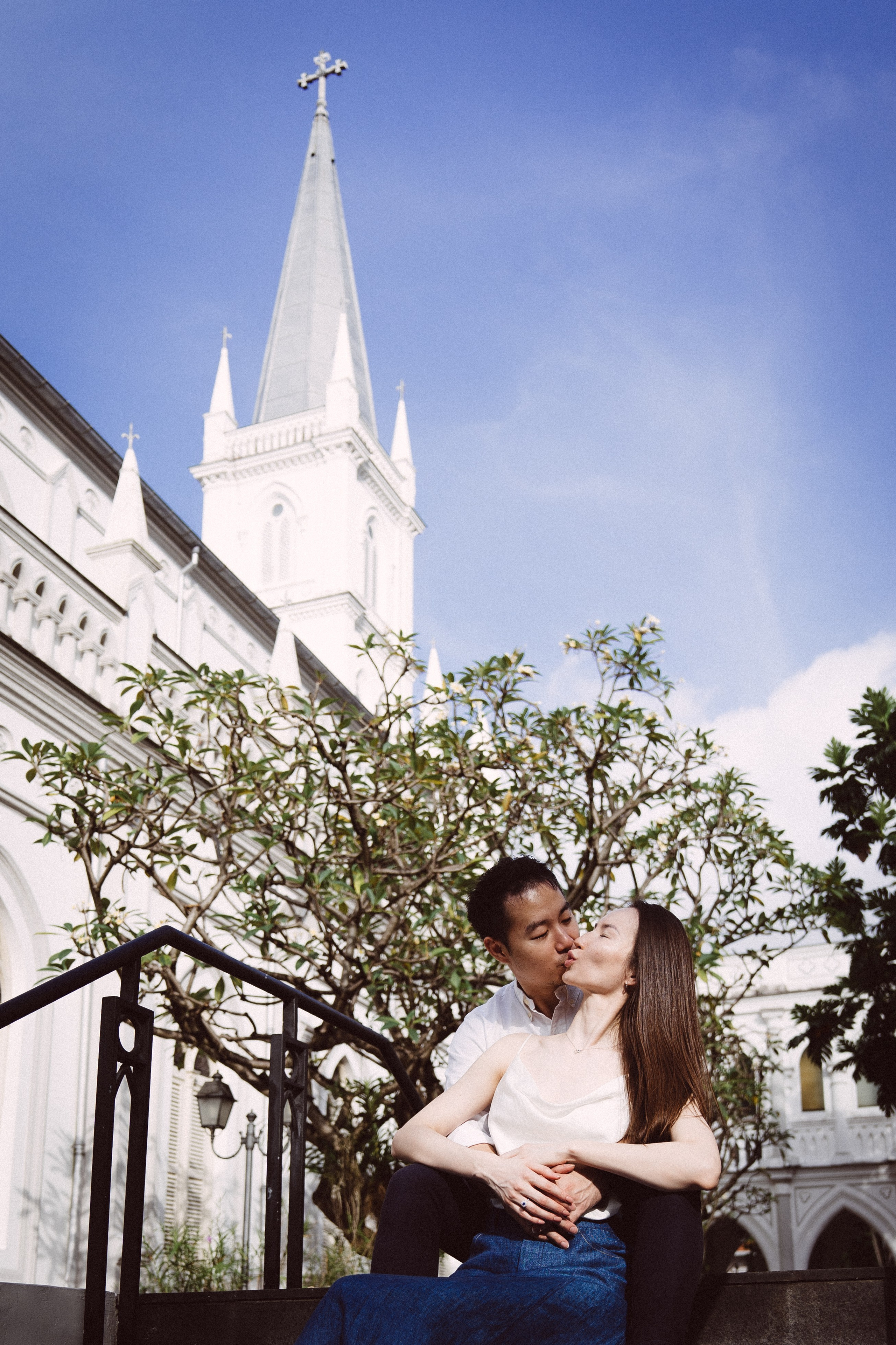 Love story. Dasha in Singapore