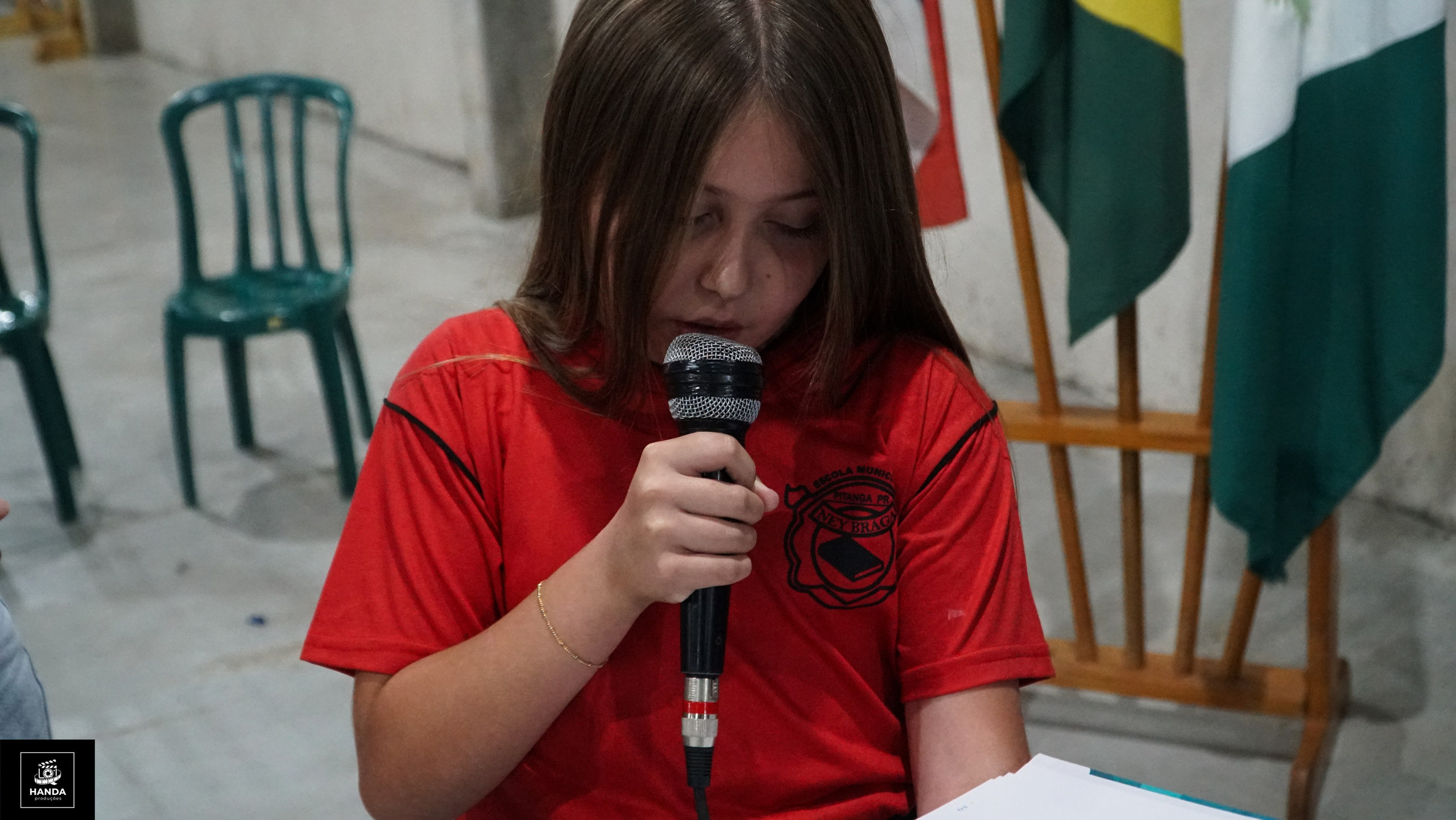 Noite autógrafos colégio Aurélio Buarque de Holanda. Handa Produções