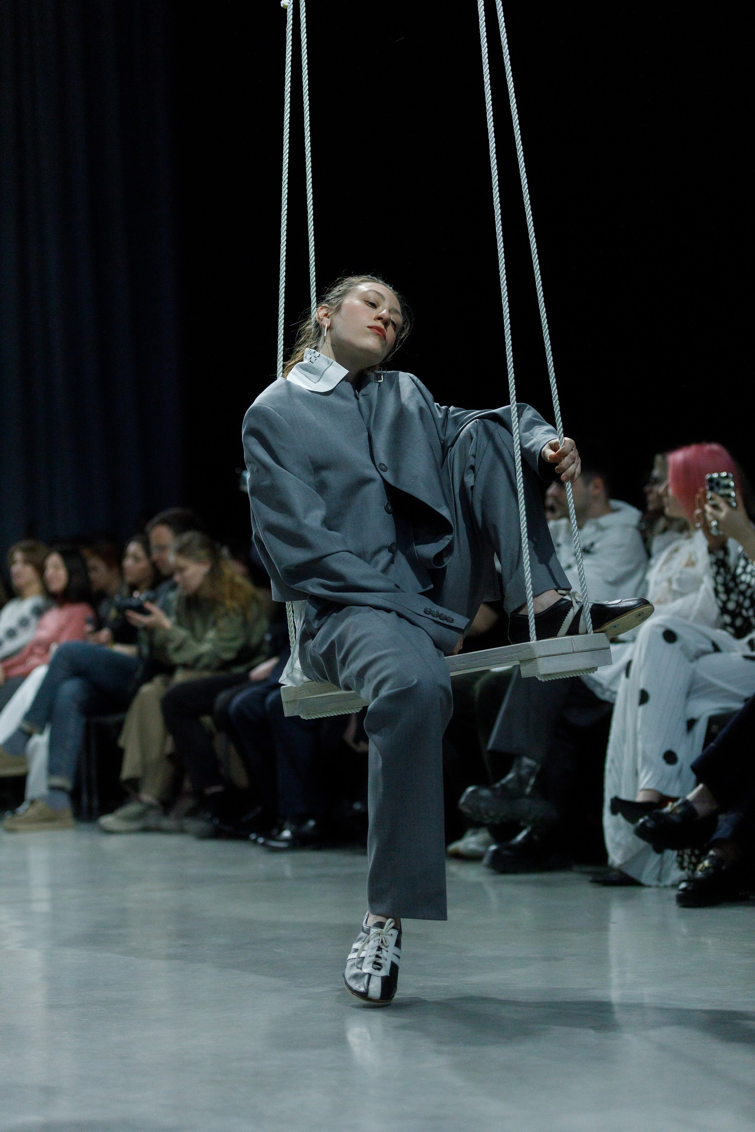 Runway show. Captured by Hallovud