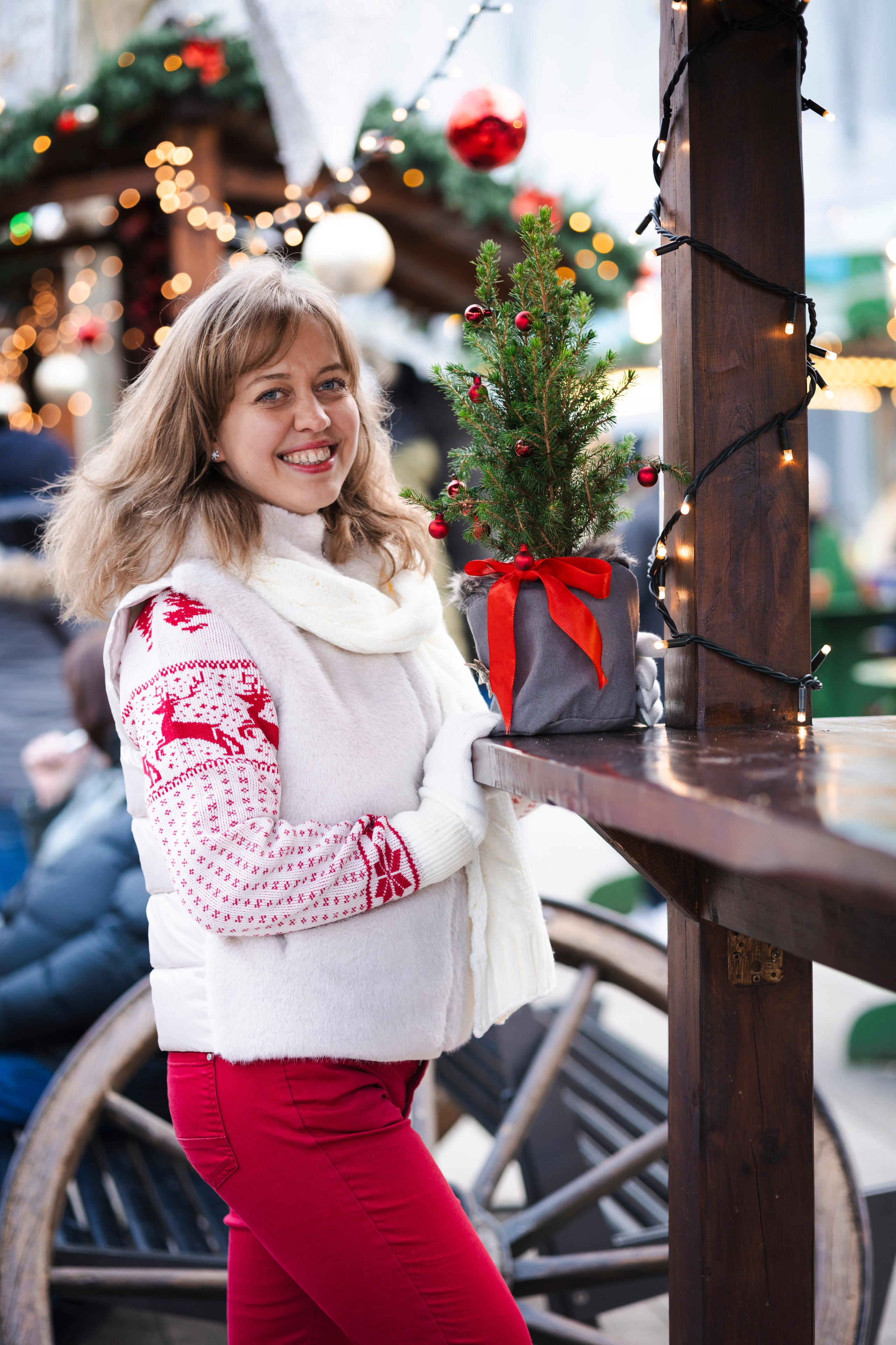 Nadja and Christmas. Photographer in Munich