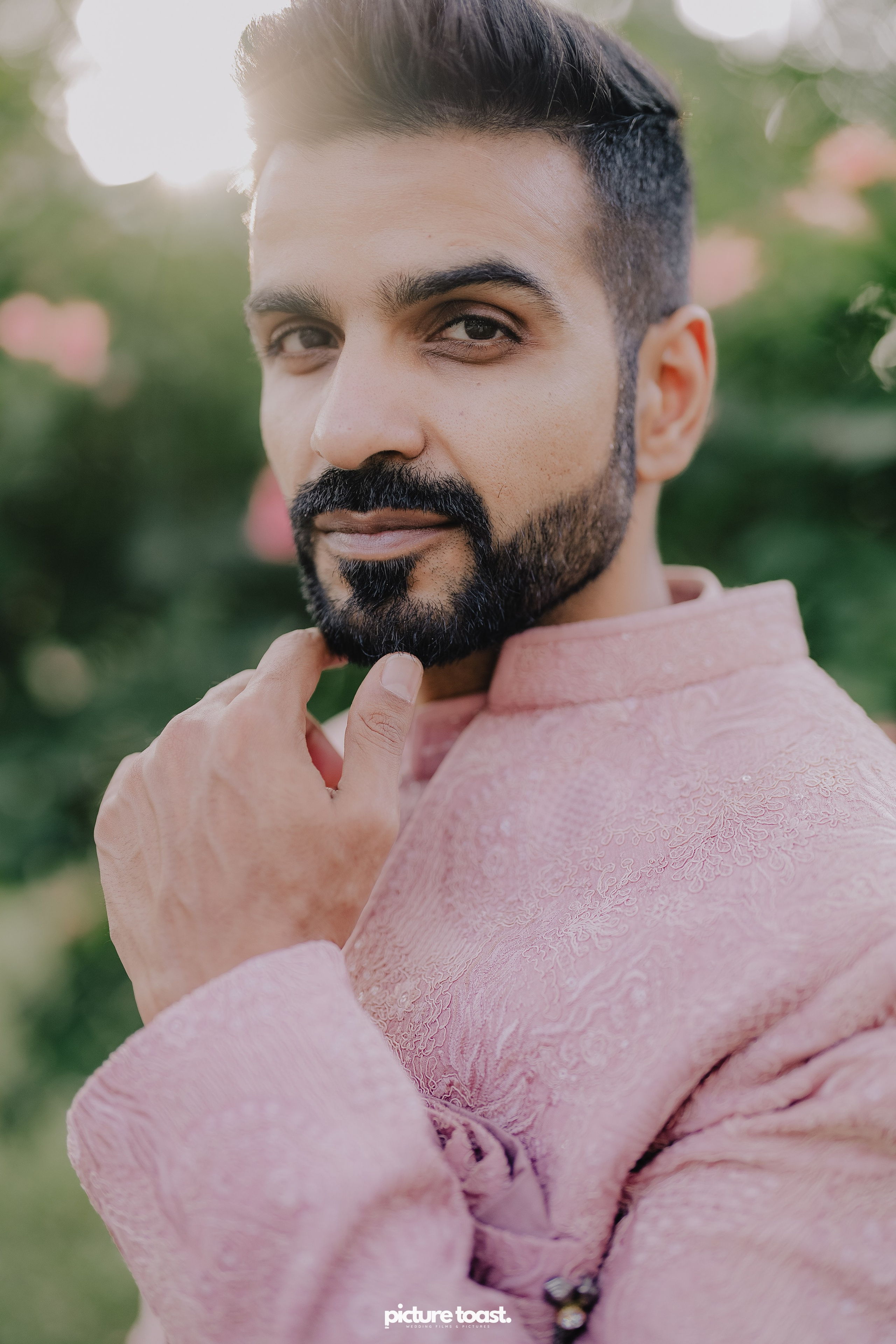 Varamala Ft. Barbie & Aneesh. Fine art Wedding Photographers in India & Canada