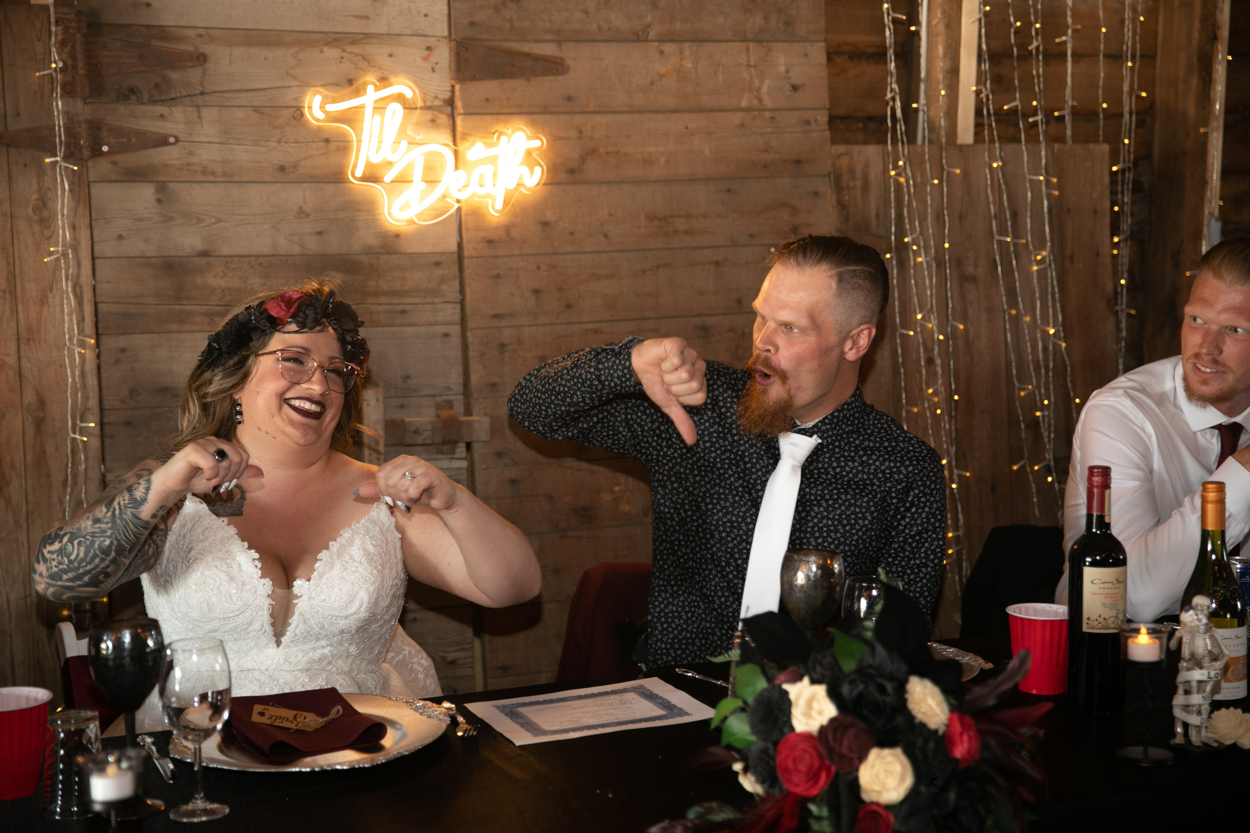 Haileigh W — Wedding. Fotografía accesible en Calgary
