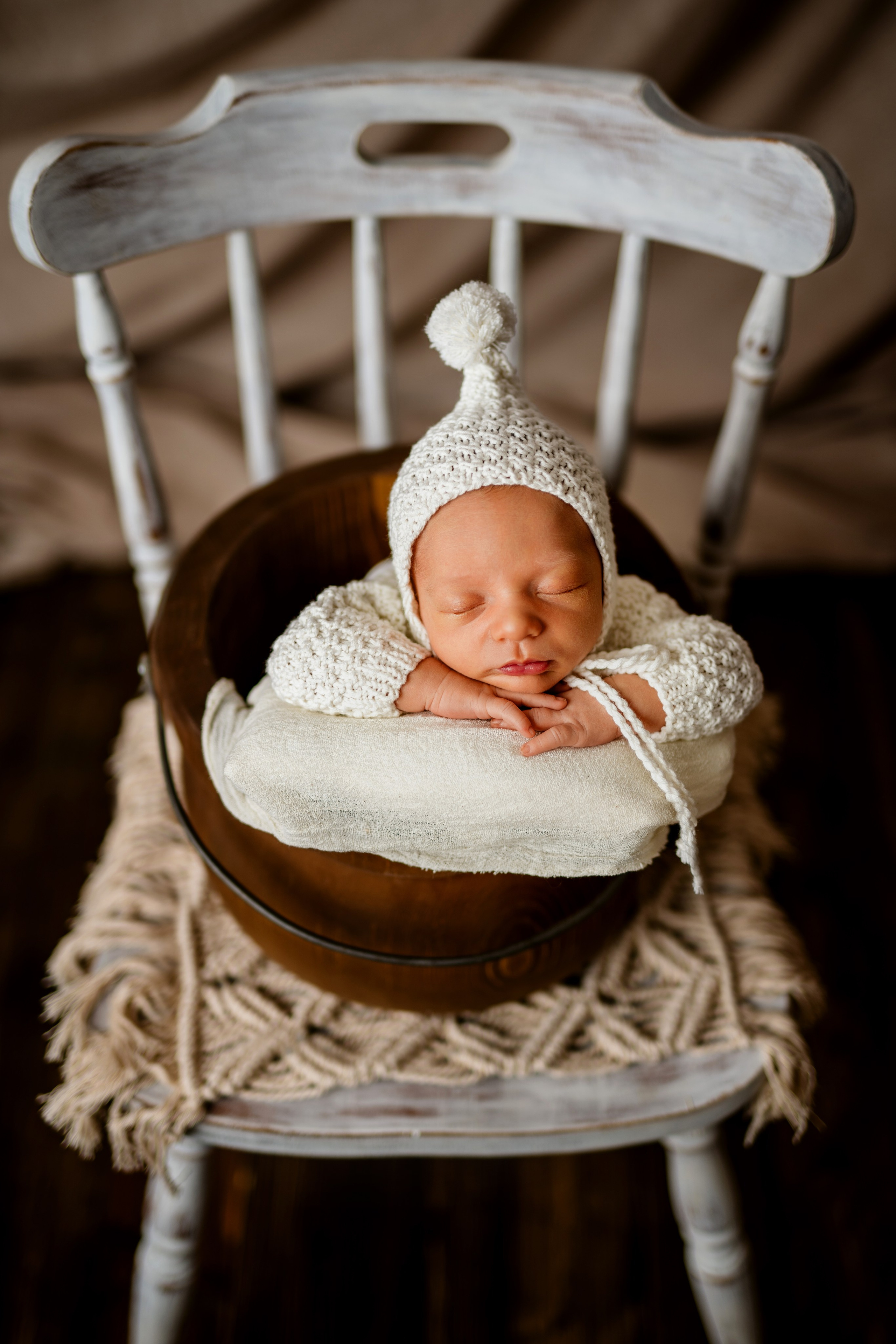 Newborn 2025. Svitlana Miahka fotografa a Genova