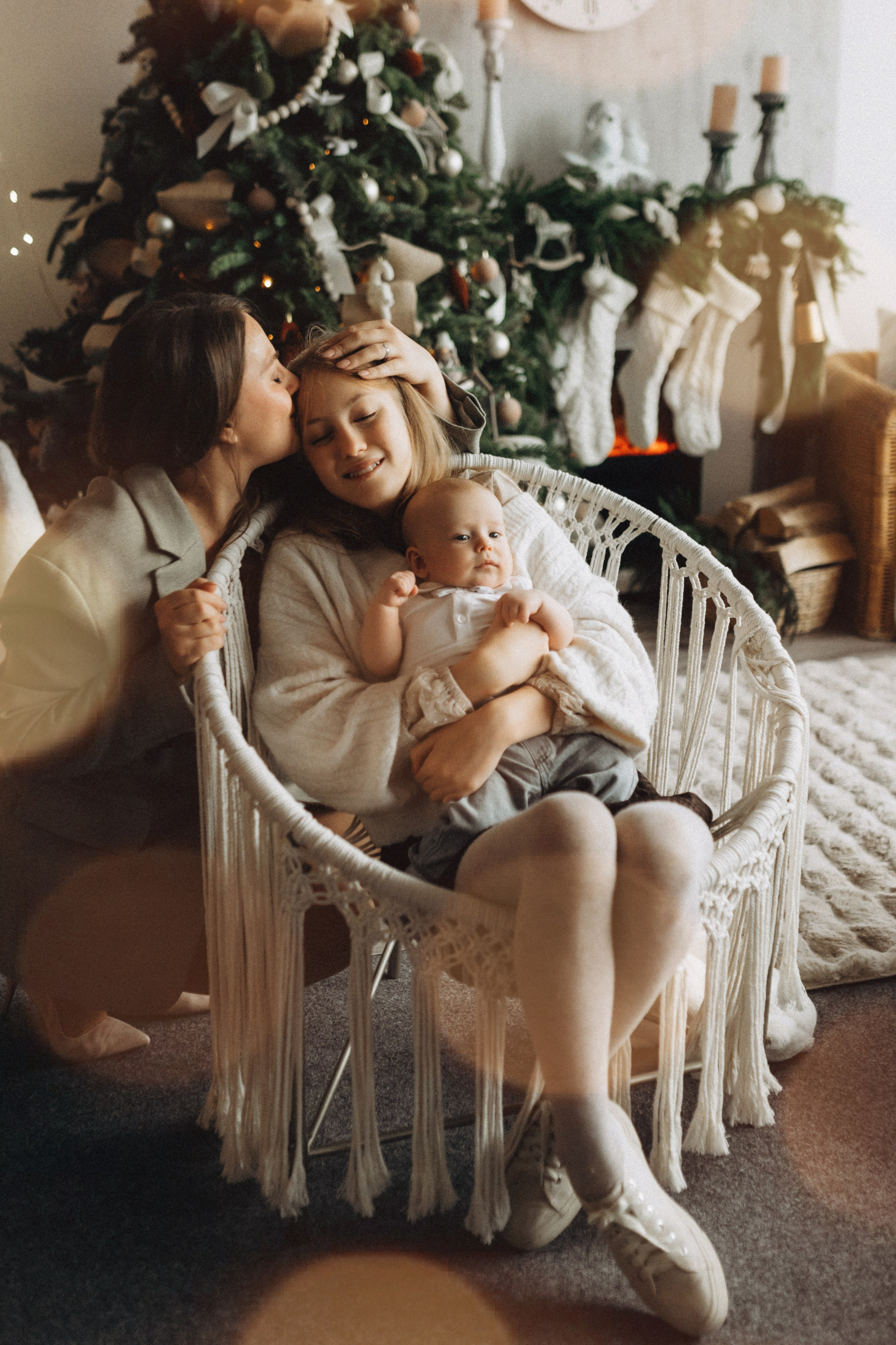 Together at Christmas. Семейный фотограф Лейпциг, Германия