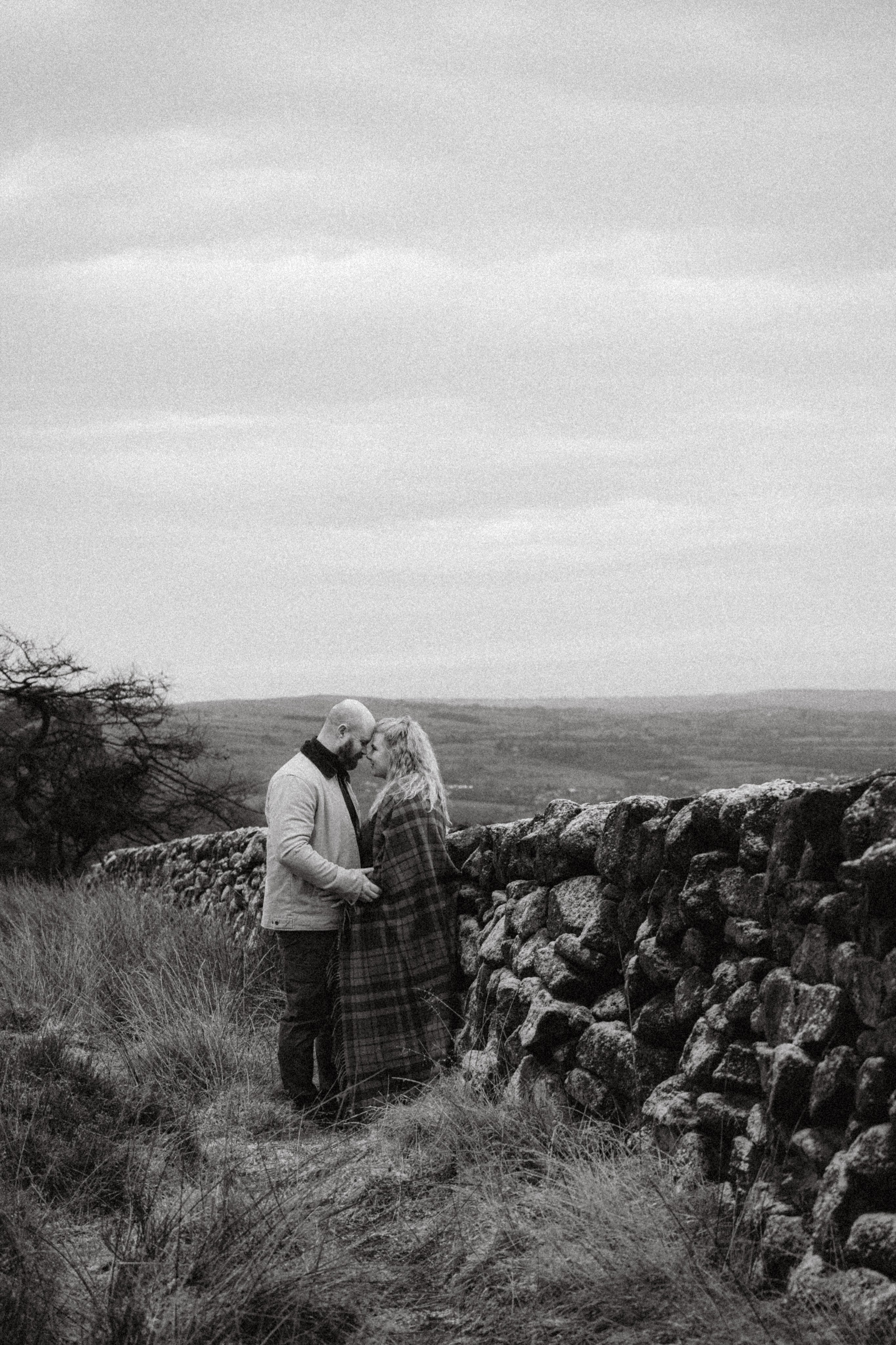 L & C in Peak District. Tania Gandrabur, photographer in West Midlands, England