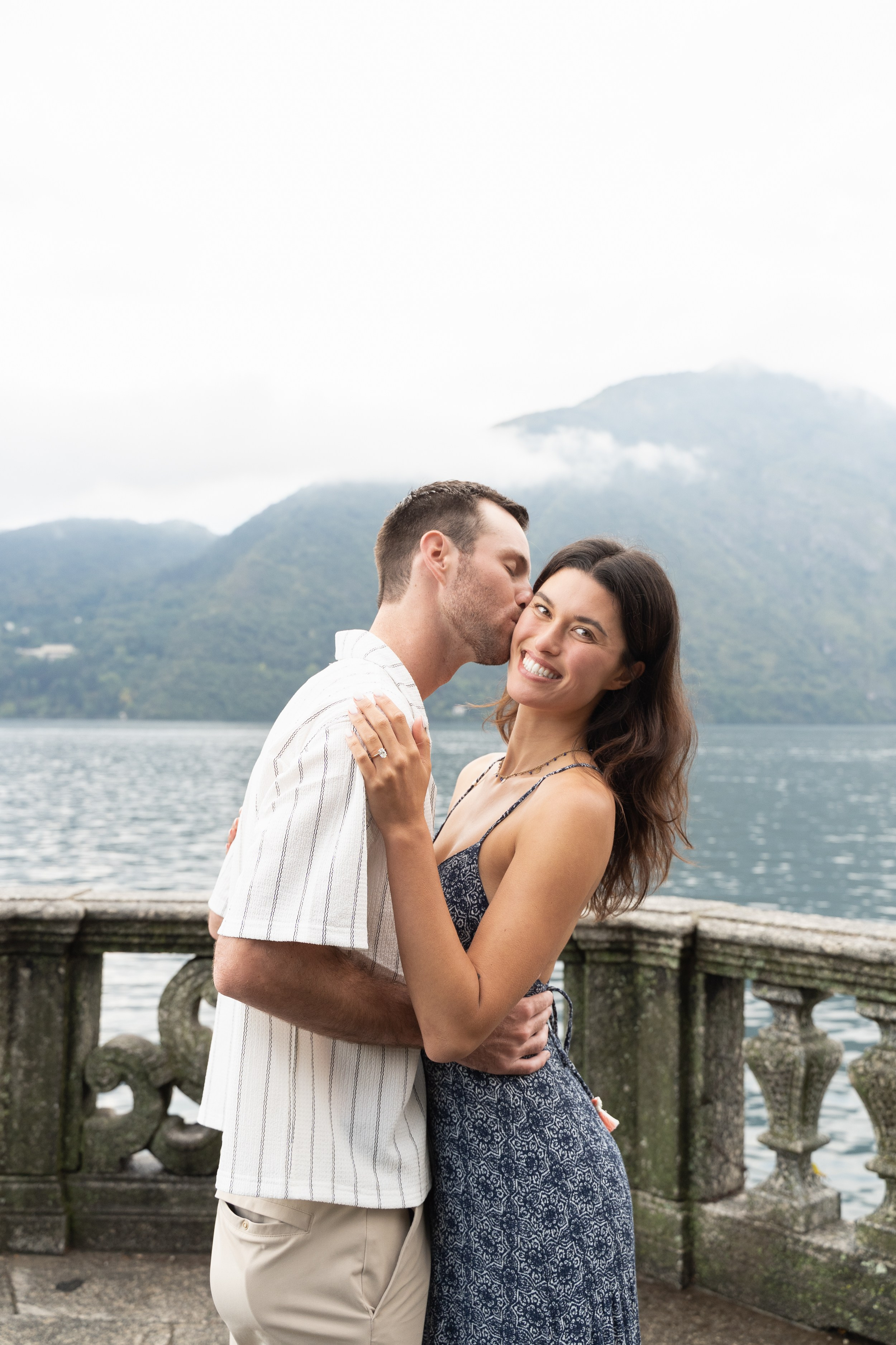 Sunrise Secret Proposal Lake Como. Proposal Photographer in Lake Como