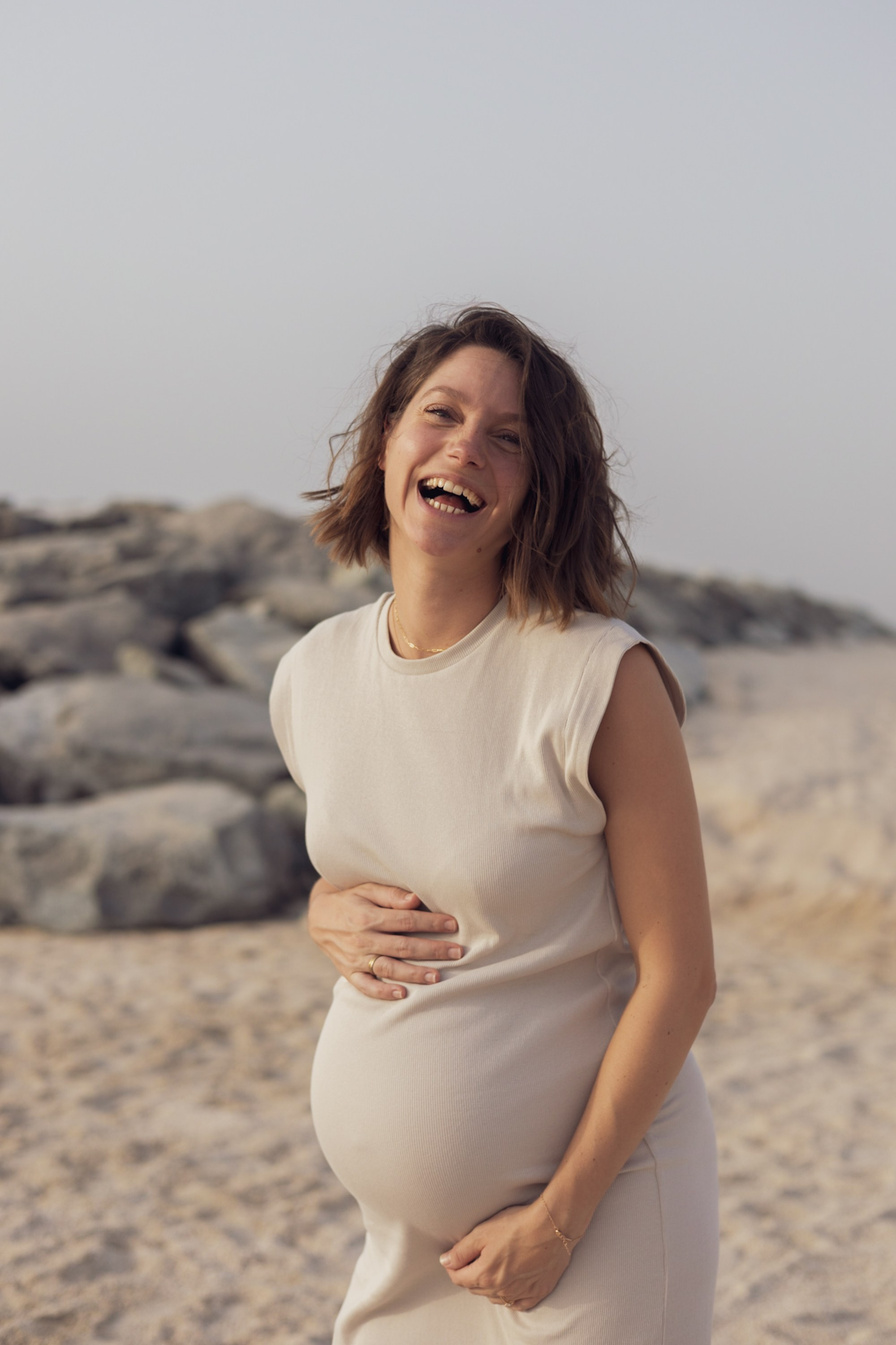Maternity Session — Beach. Family Photographer in Dubai