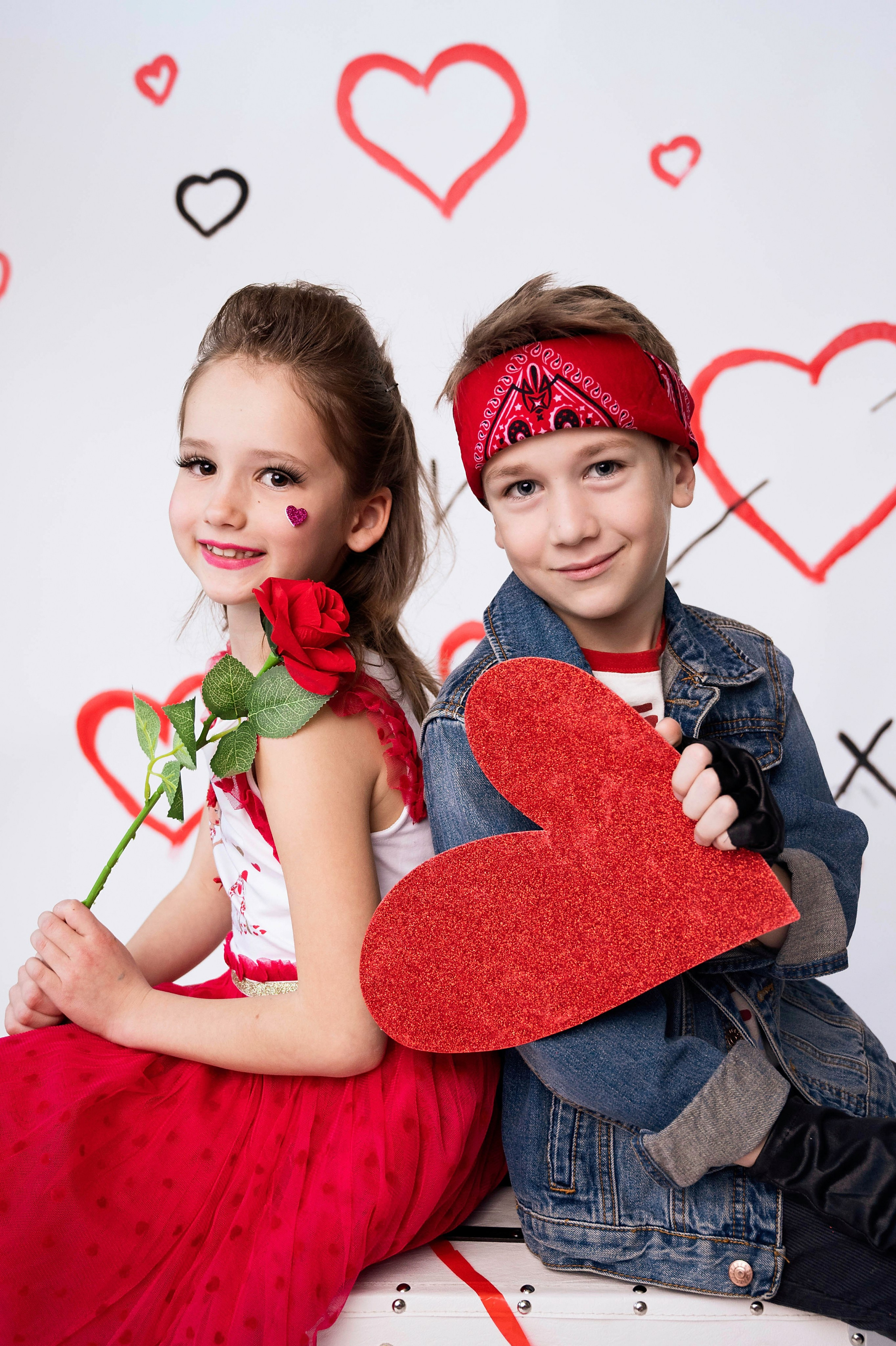 Valentine’s Day. Creative photographer in Las Vegas