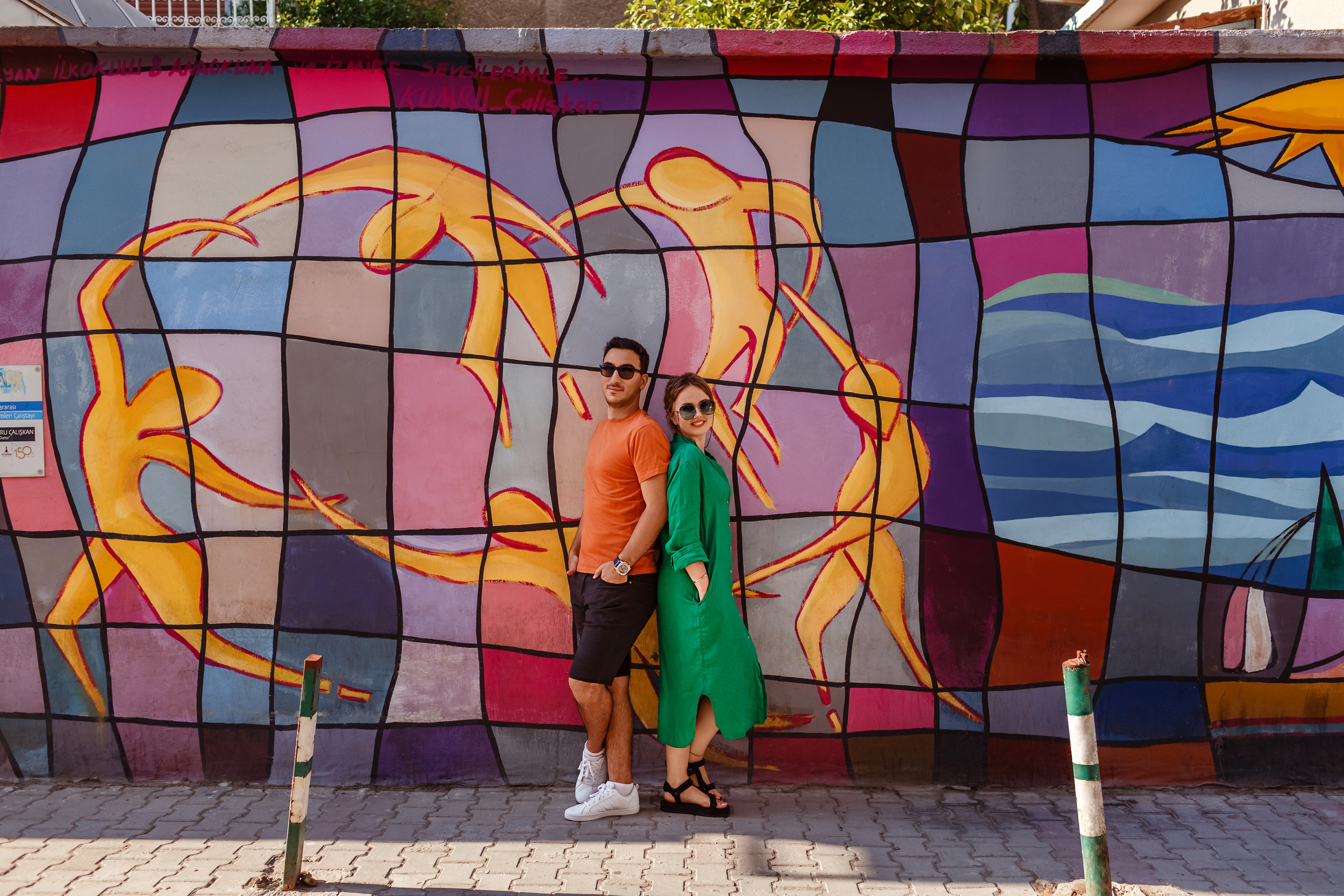 Bright walk around Izmir