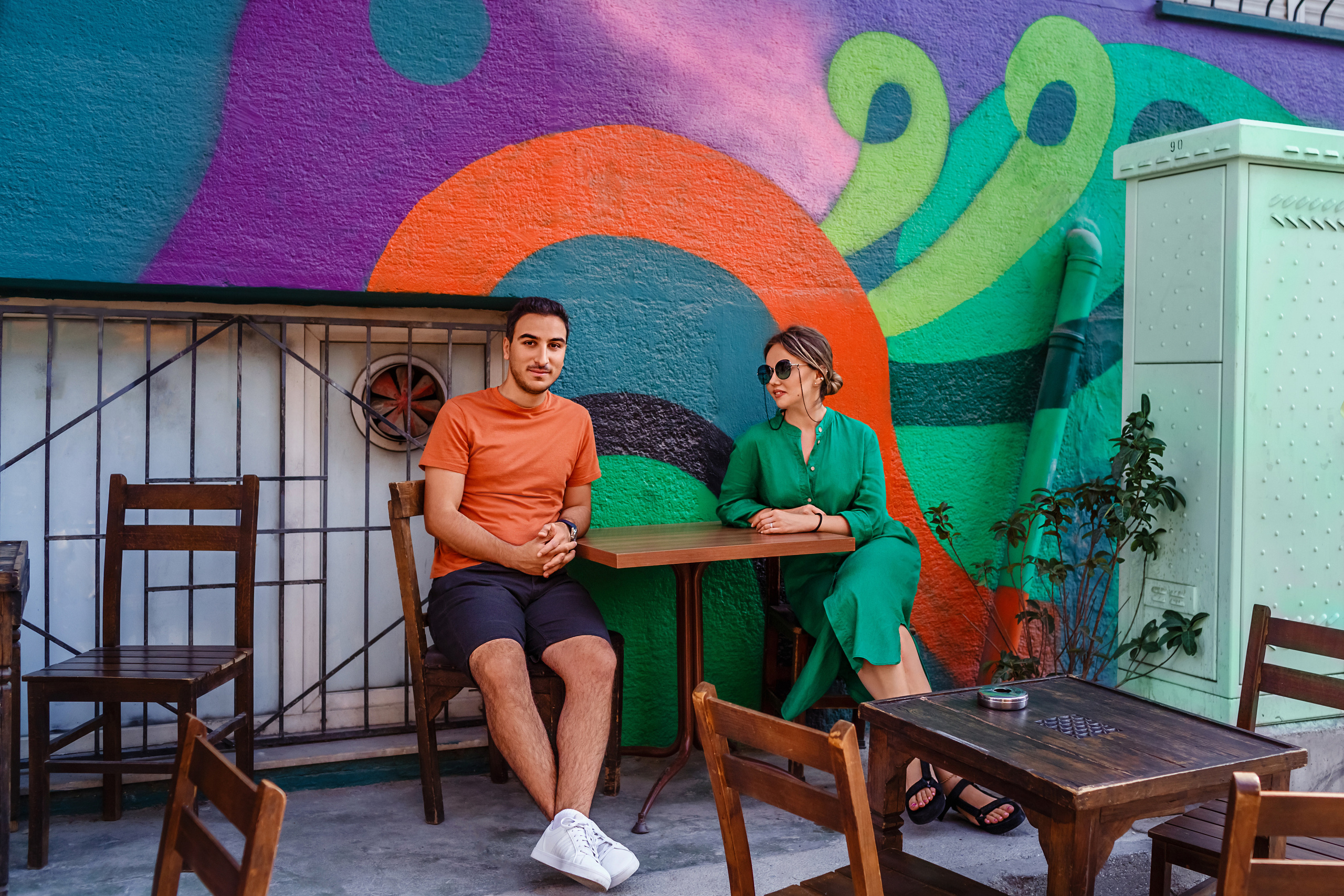 Bright walk around Izmir