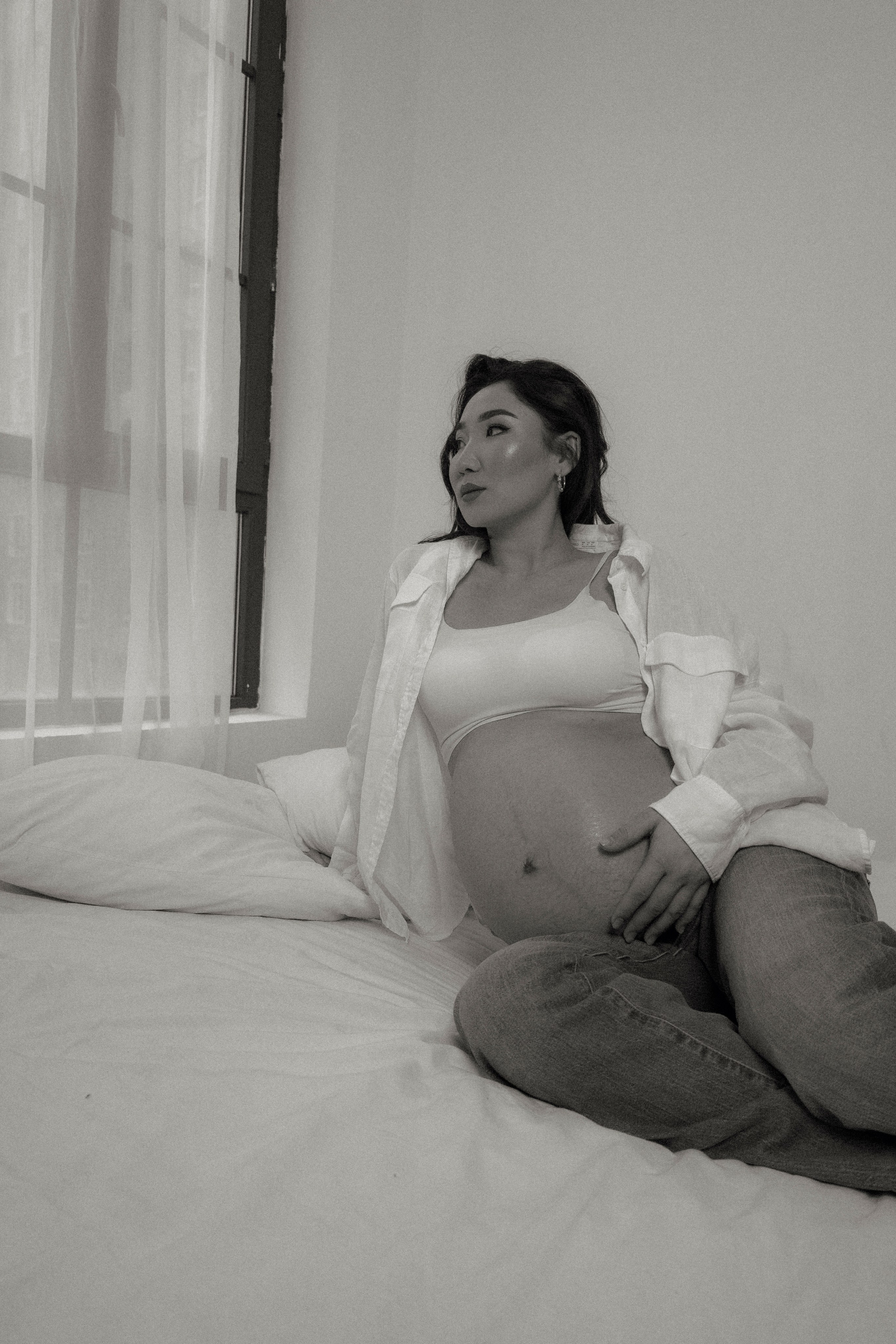 The beauty of expecting. Фотограф родов, семей и новорожденных малышей в Дубае