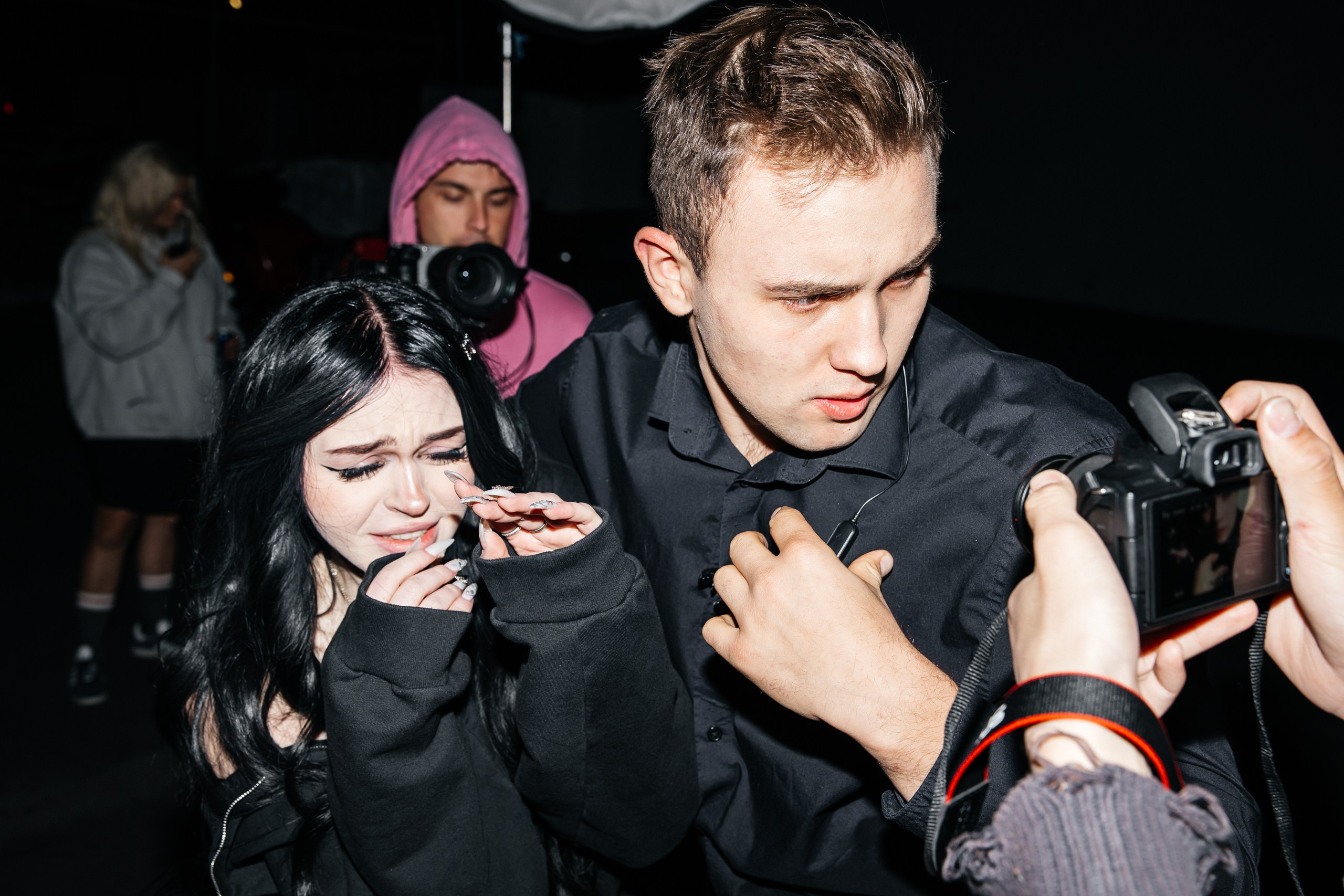 Nevada music video backstage. Photographer Andrei White