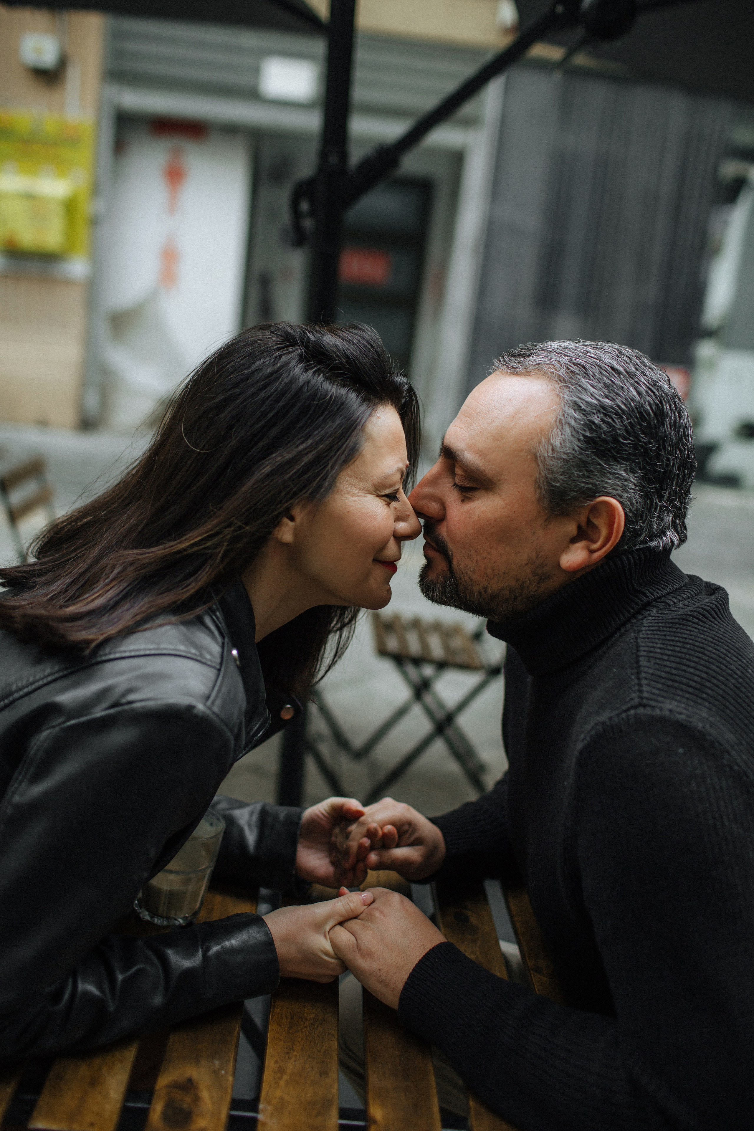 Valentines Day in Downtown Haifa. Family photographer in Israel