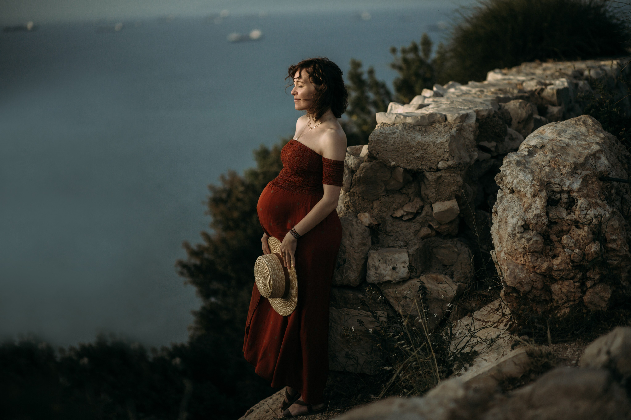 Genya & Sasha at Stella Maris. Family photographer in Israel