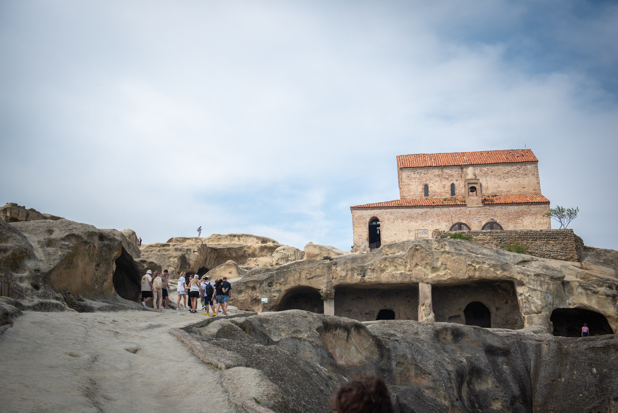Uplistsikhe. Photographer in Tbilisi