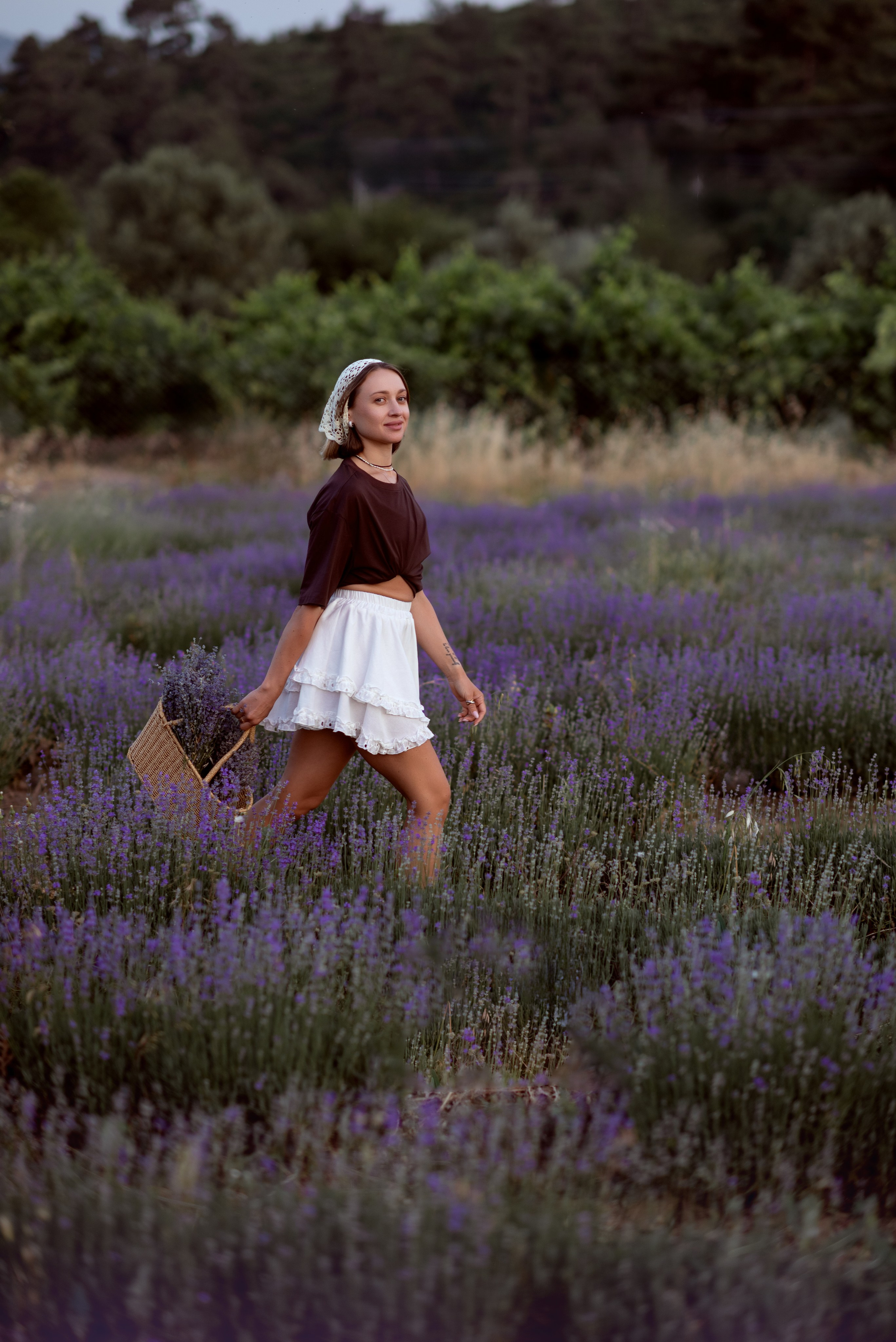 Лавандовое поле в Анталии. Фотограф Анталия, Кемер, Белек, Сиде Дарья Кая