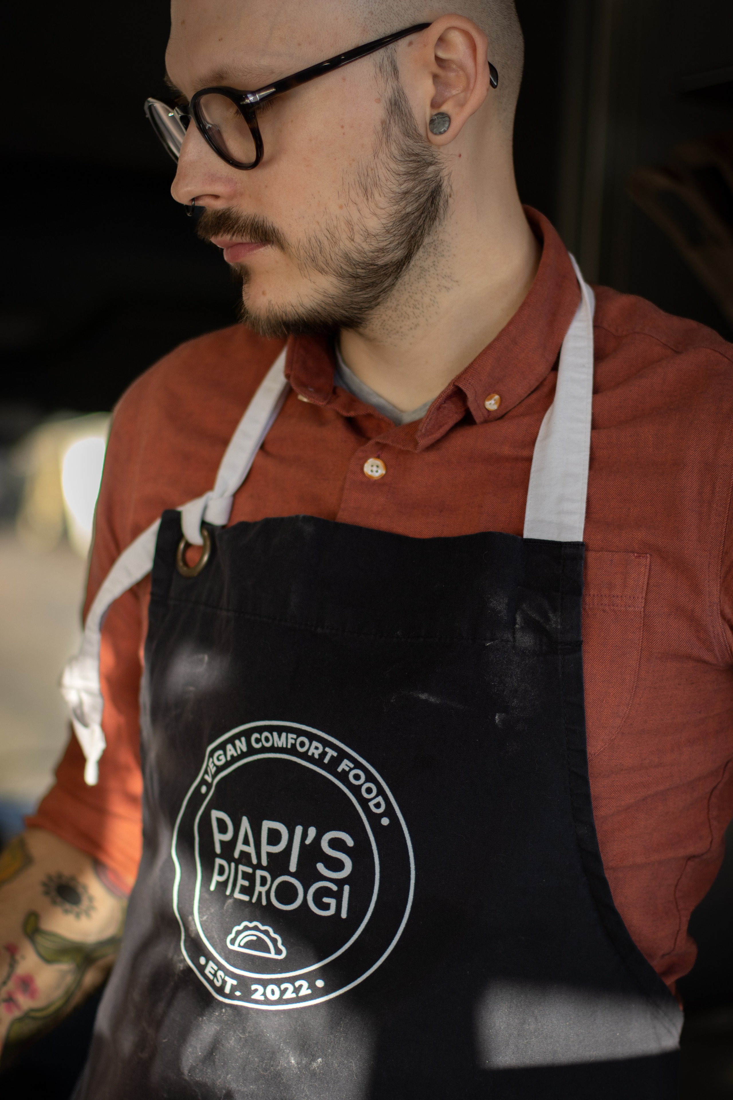 Papis Pierogi — vegan-comfort food. Photographer in Gothenburg Aleksandra Stroganova
