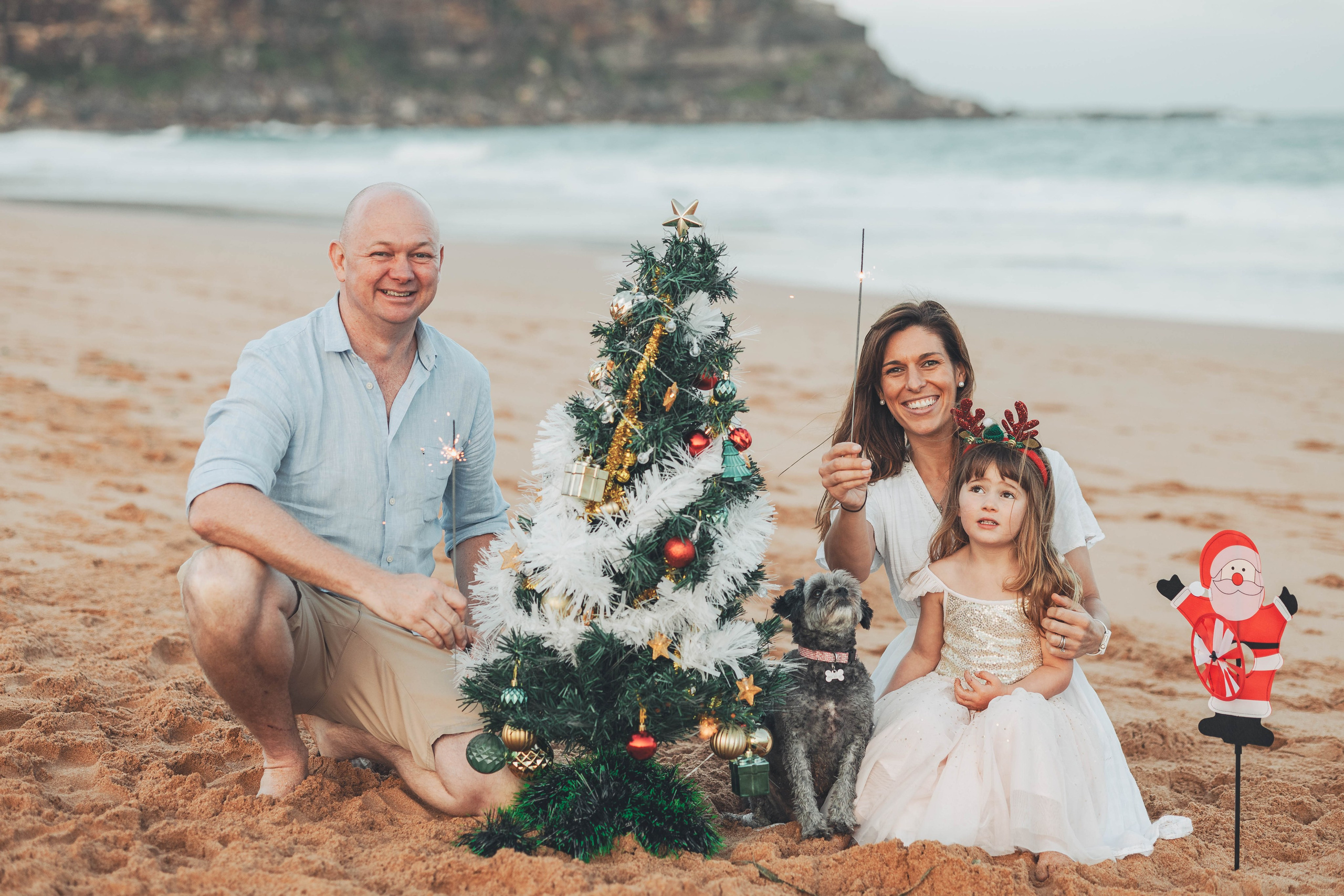 Kat + Andrew + Bella + Roxie. True Story Photography