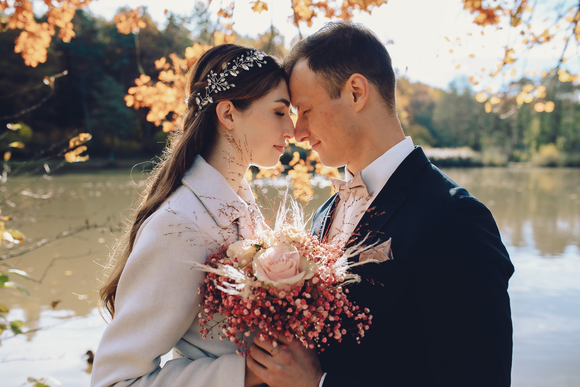 Hochzeitsshooting am Hollersee/ Sina & Sergei. Fotograf für Hochzeits- und Familienfotos in Buchen (Odenwald) Mosbach