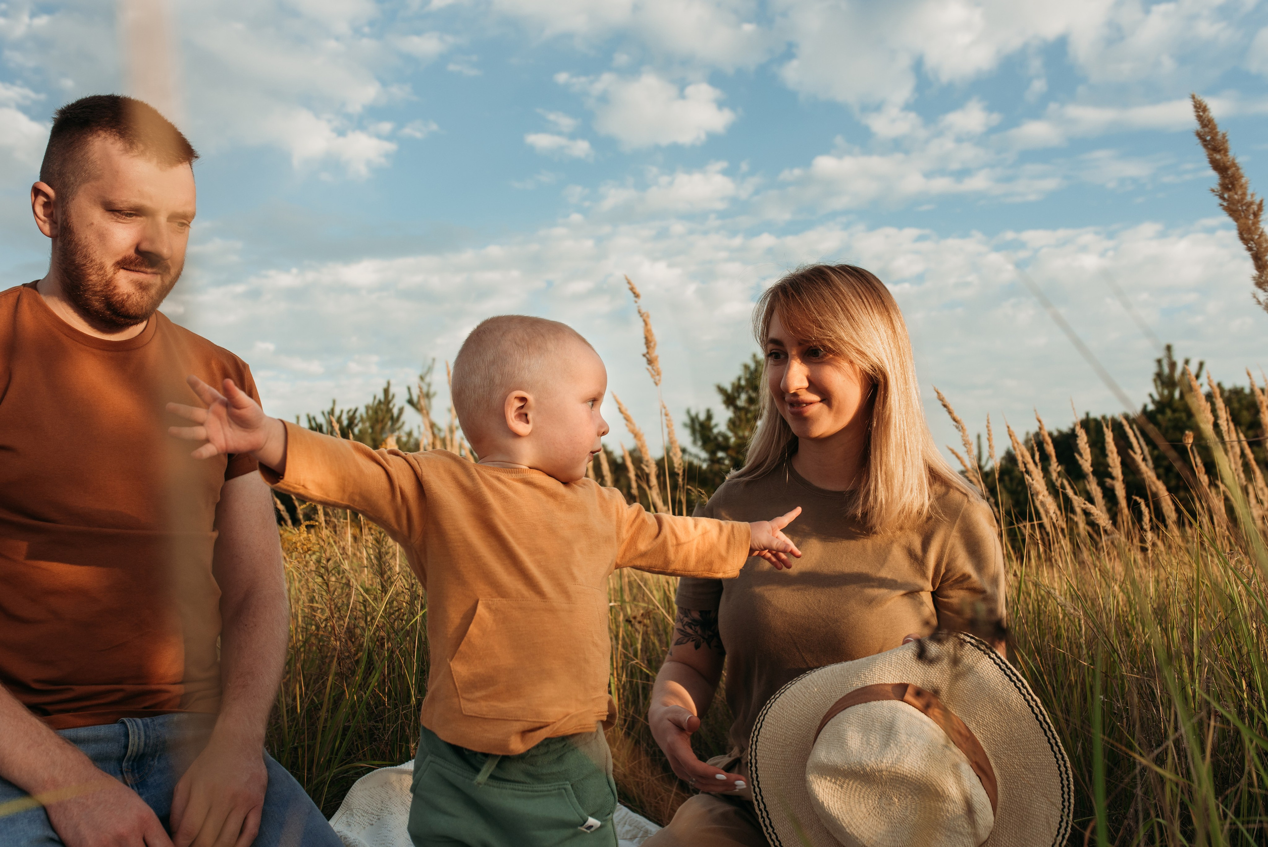 Marina & Artem & Timur. Familien- und Hochzeitsfotografin. Ich arbeite in Koblenz und Rheinlan