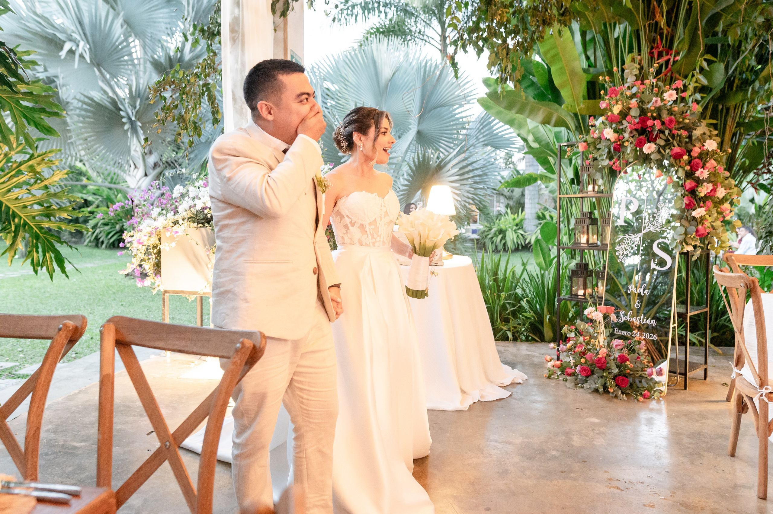 La Boda de Paola y Sebastián. Www.dresalgadophoto.com