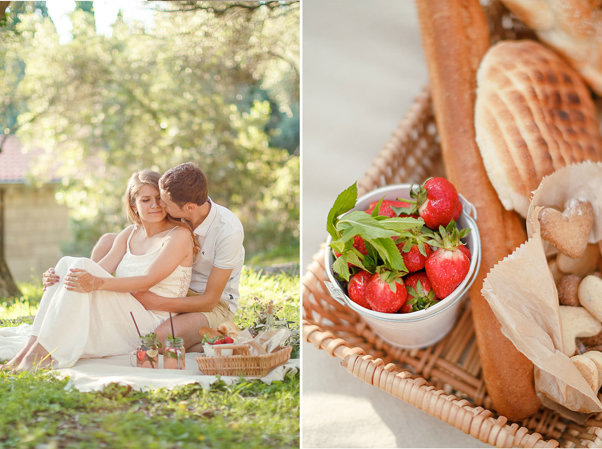 Фотосессия беременности Милочере в Черногории