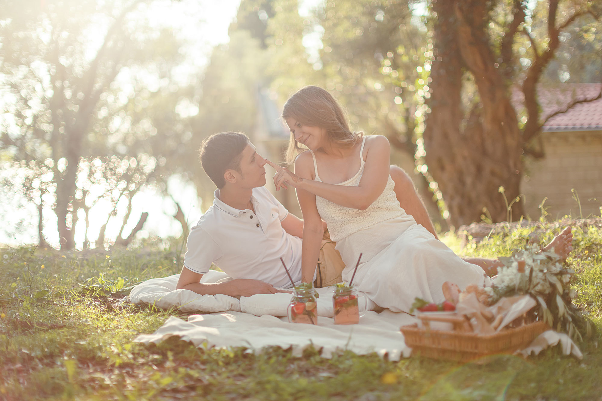 Фотосессия беременности Милочере в Черногории