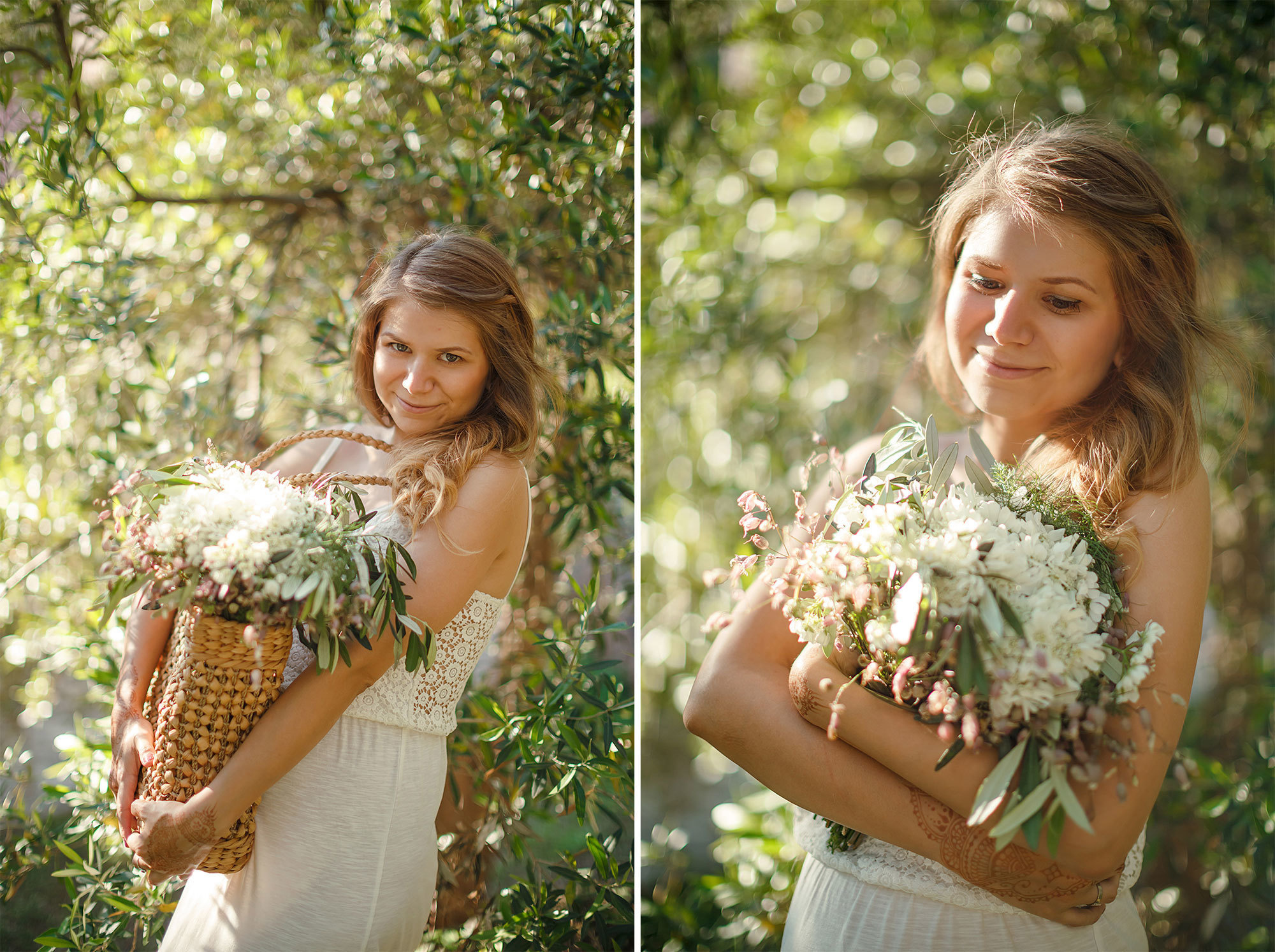 Фотосессия беременности Милочере в Черногории