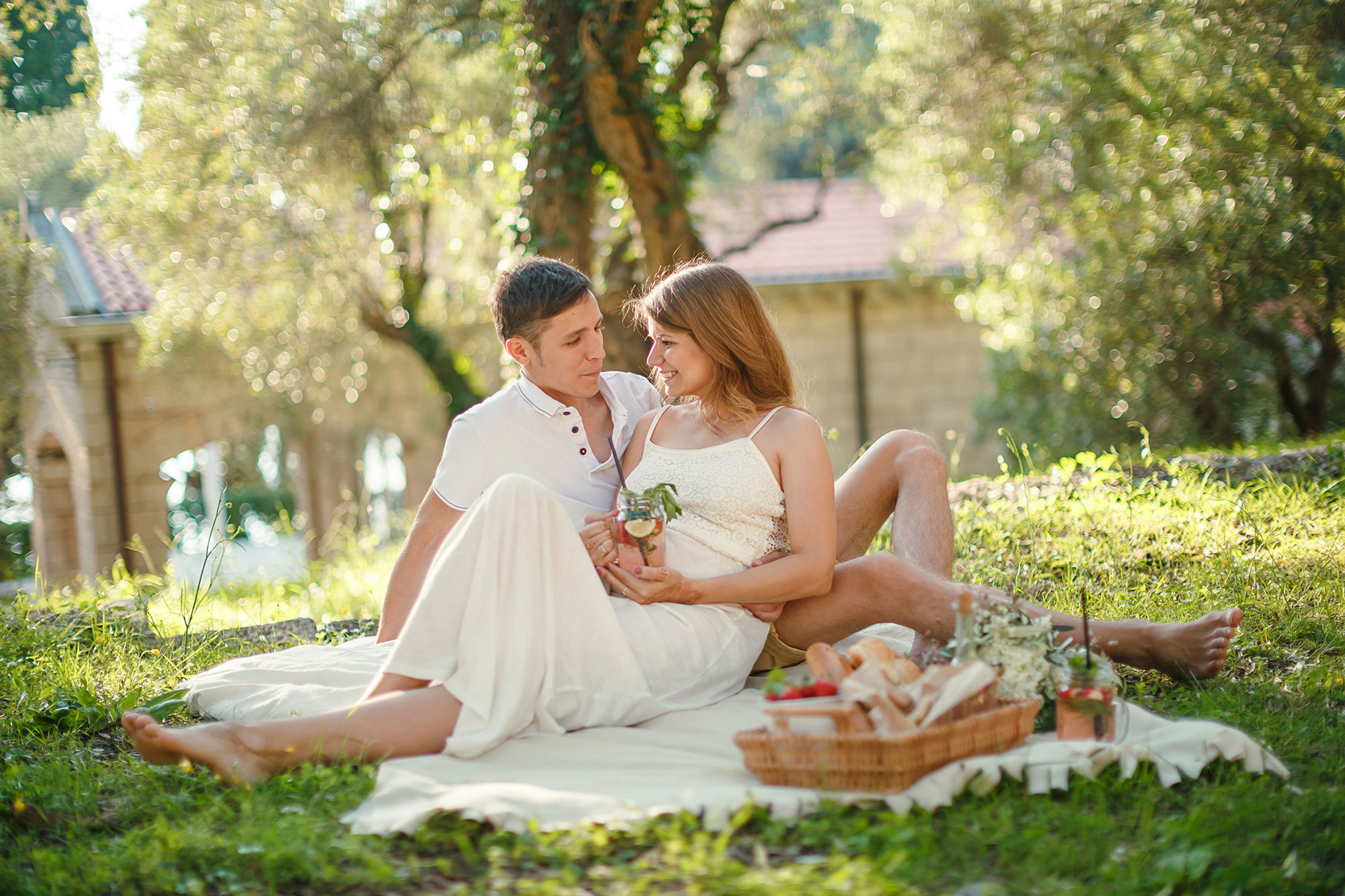 Фотосессия беременности Милочере в Черногории