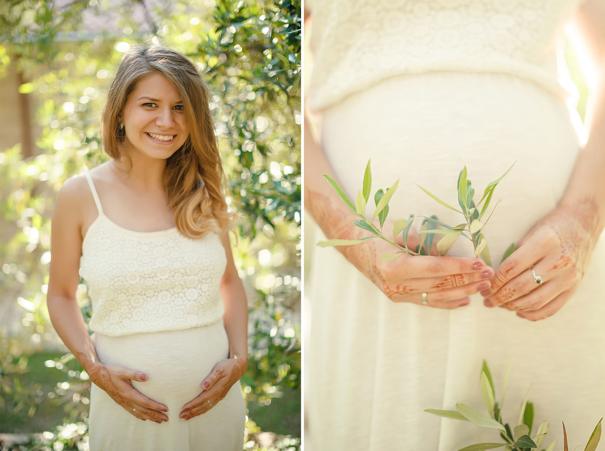 Фотосессия беременности Милочере в Черногории