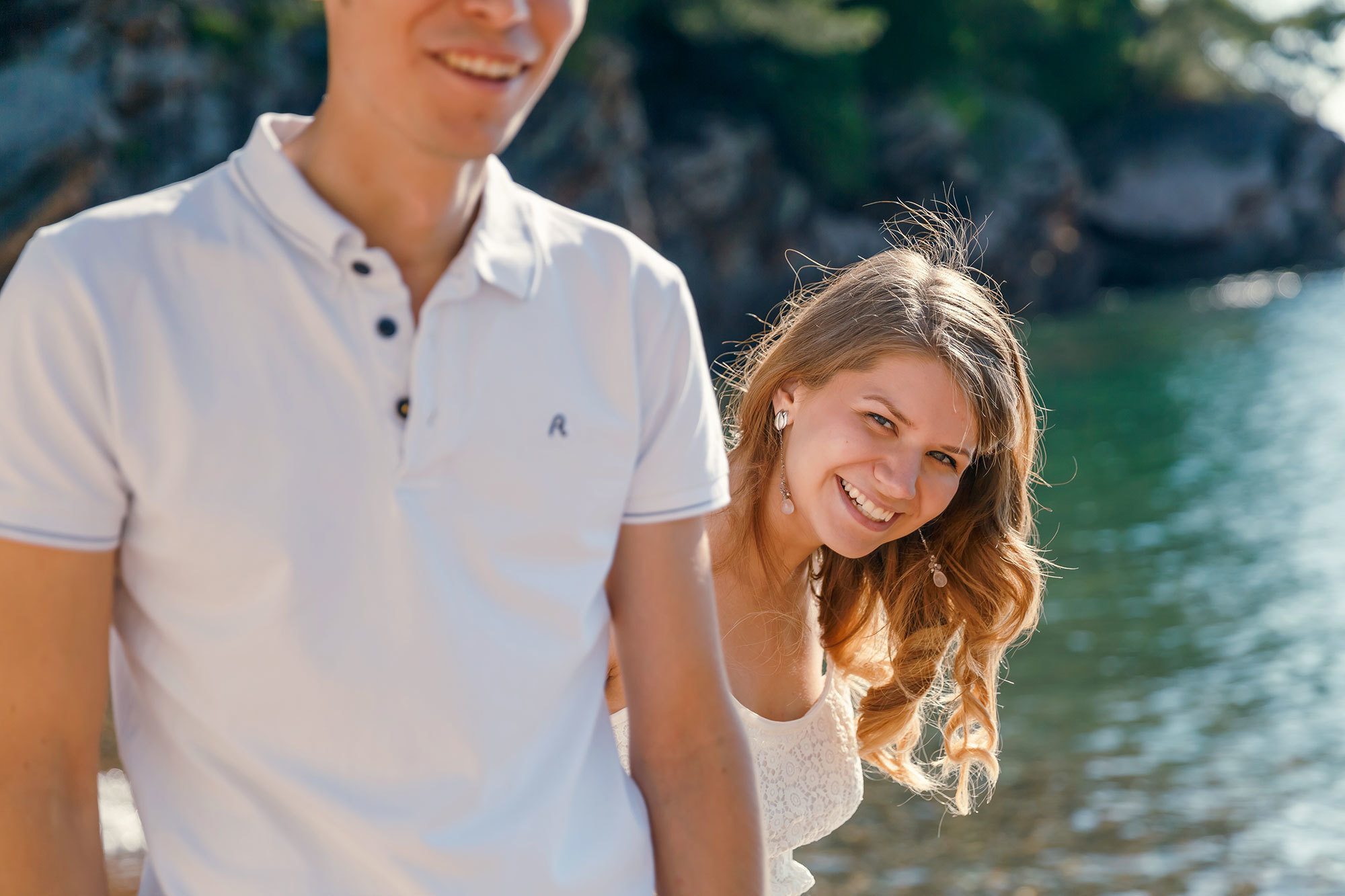 Фотосессия беременности Милочере в Черногории