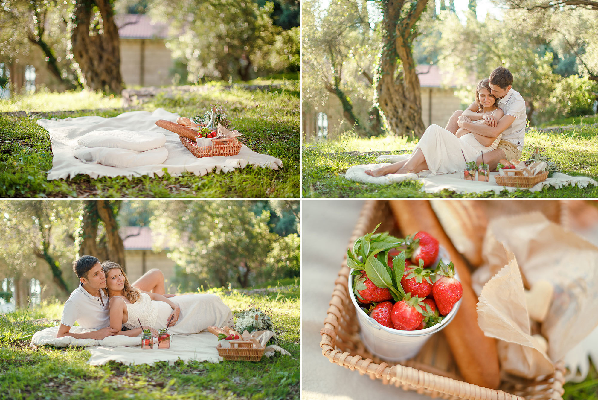 Фотосессия беременности Милочере в Черногории