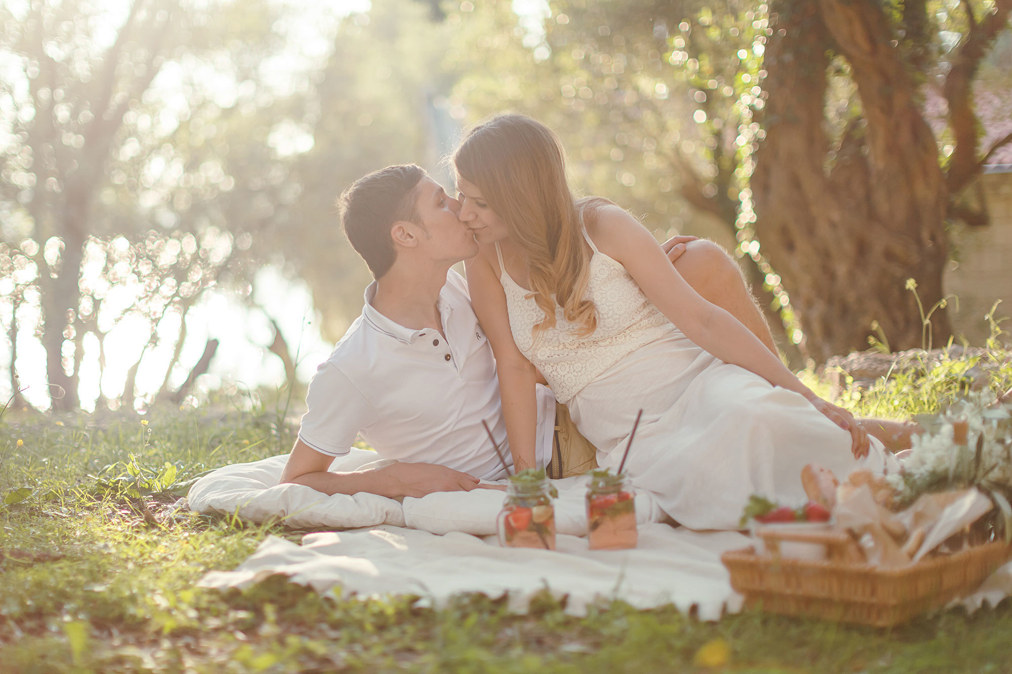 Фотосессия беременности Милочере в Черногории