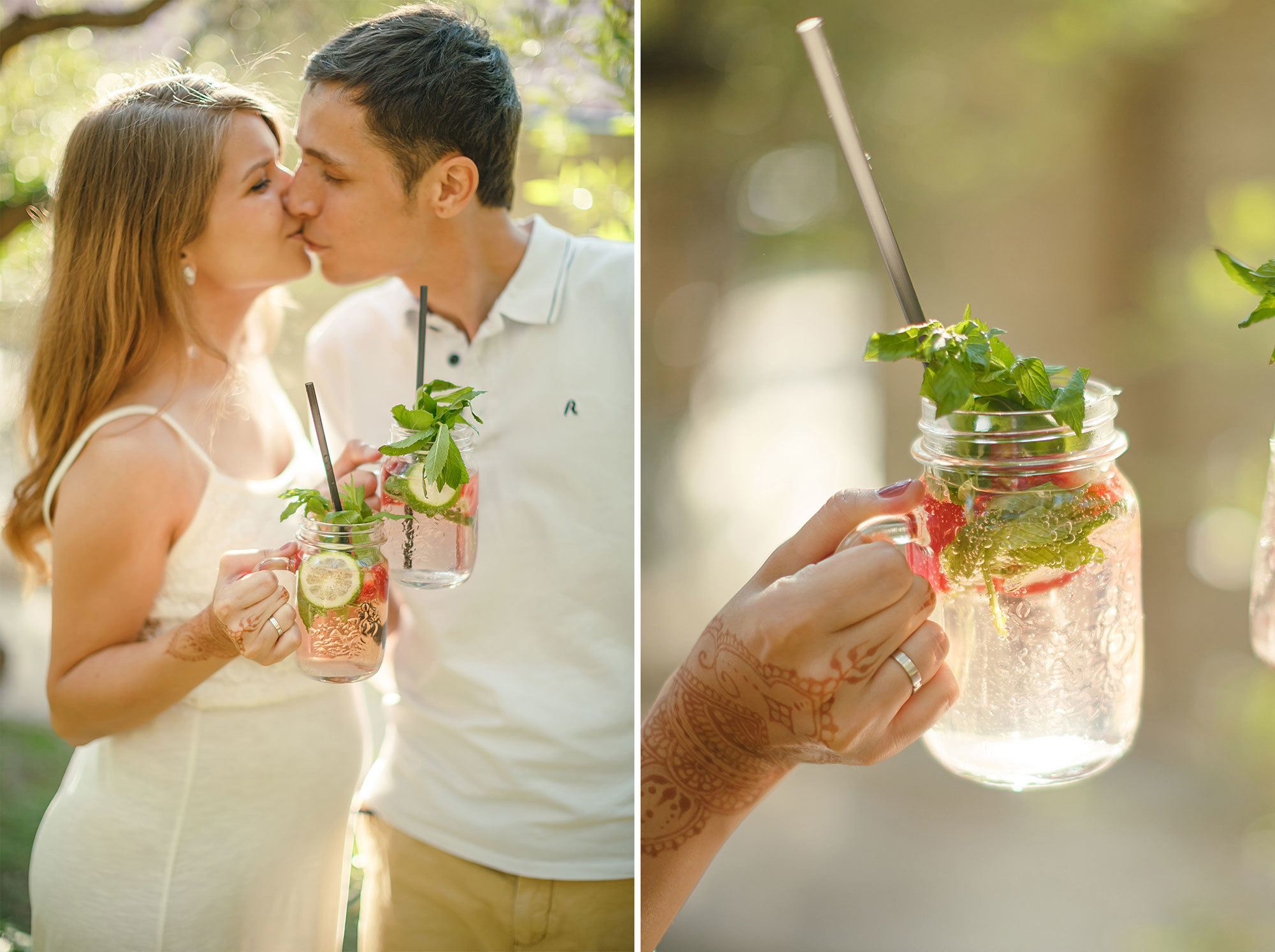 Фотосессия беременности Милочере в Черногории
