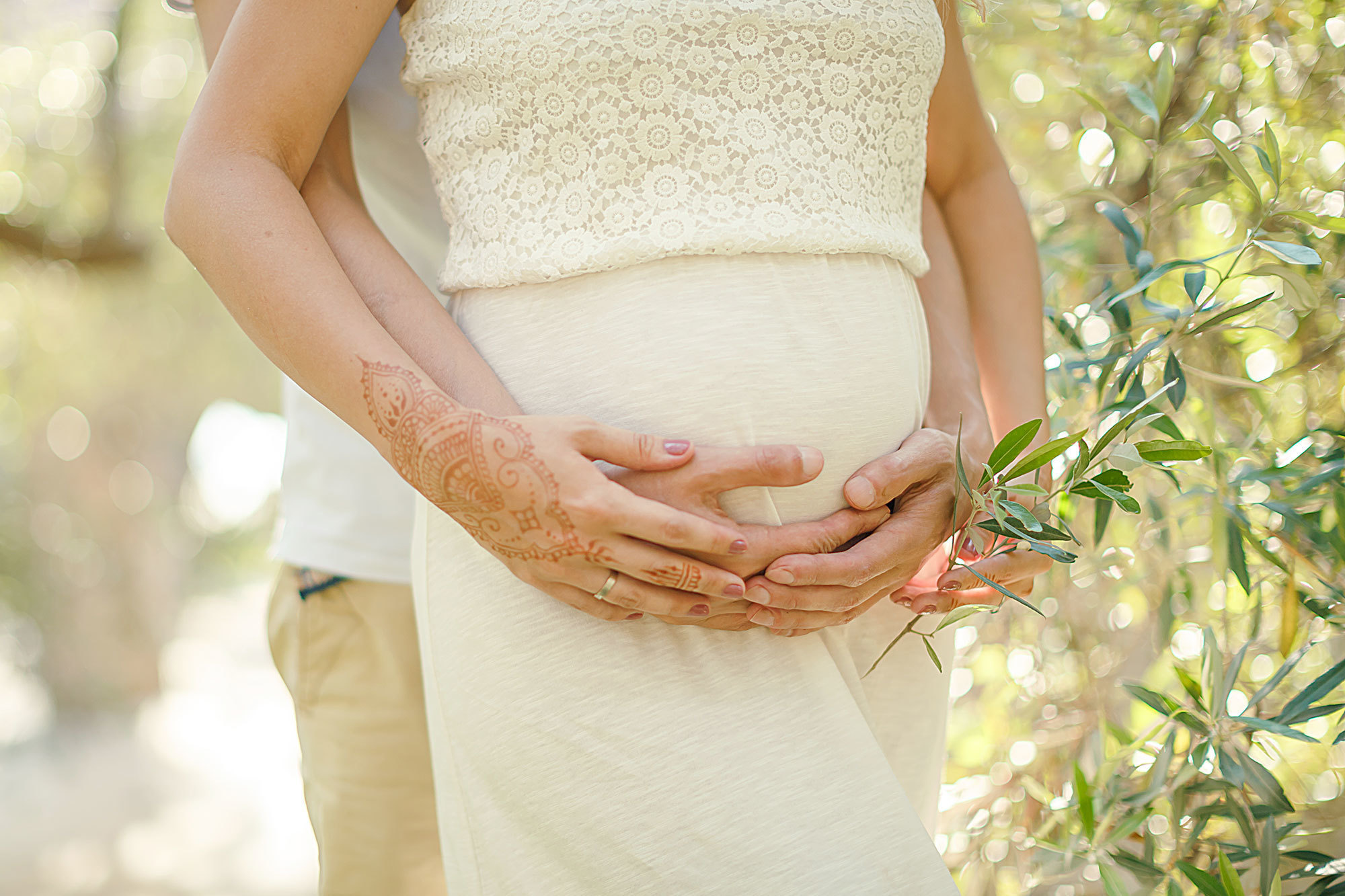 Фотосессия беременности Милочере в Черногории