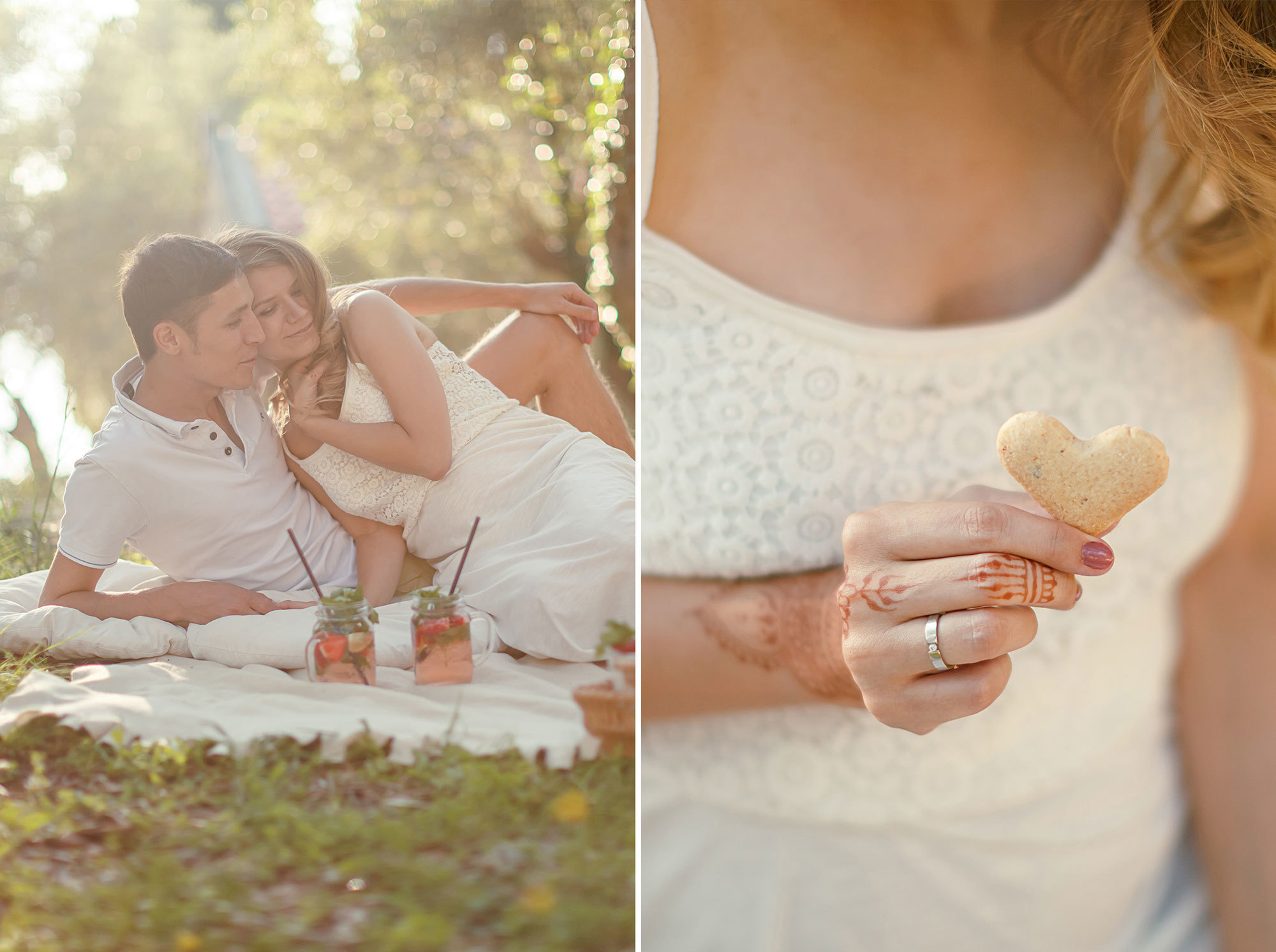 Фотосессия беременности Милочере в Черногории