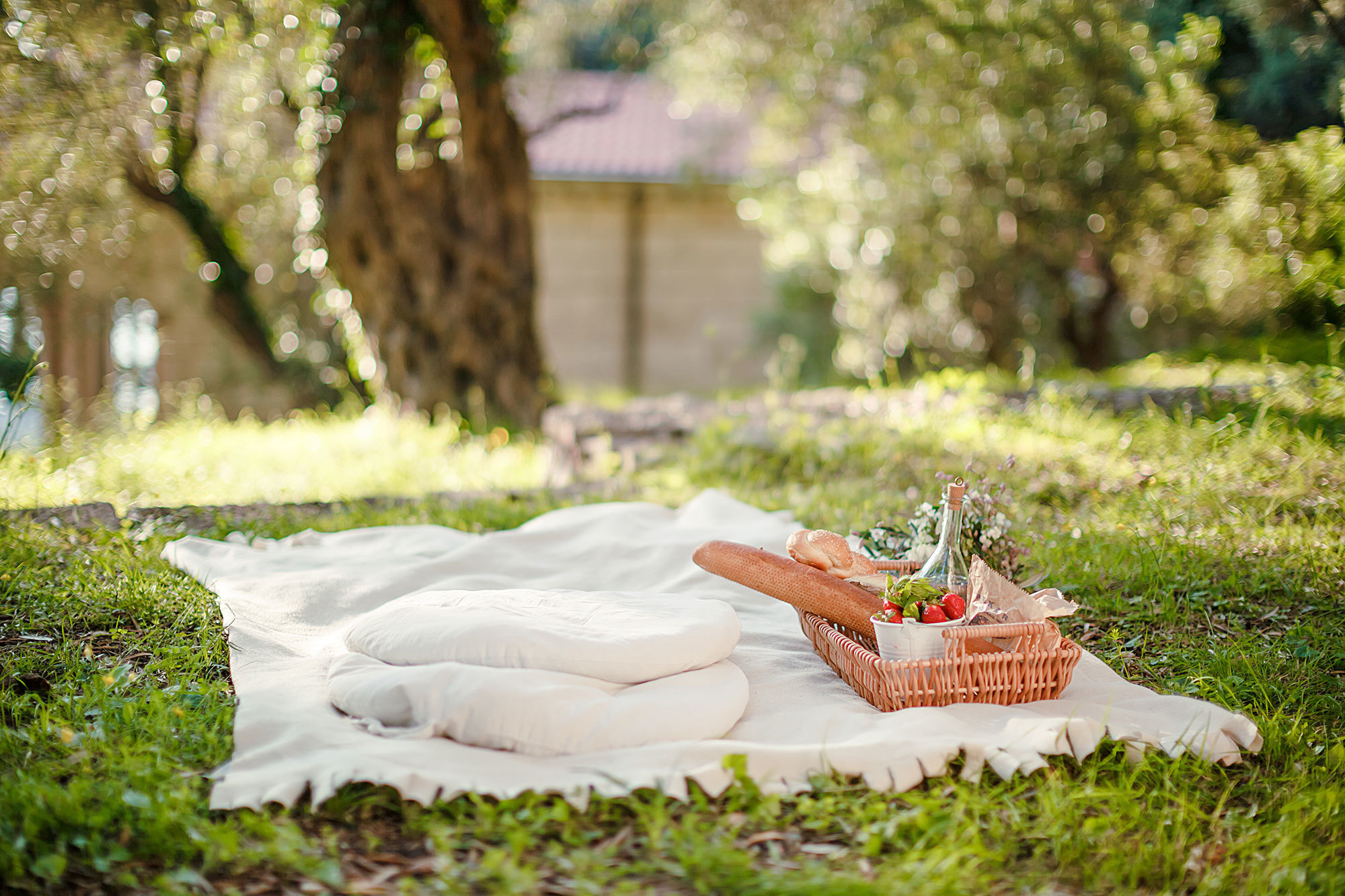 Фотосессия беременности Милочере в Черногории