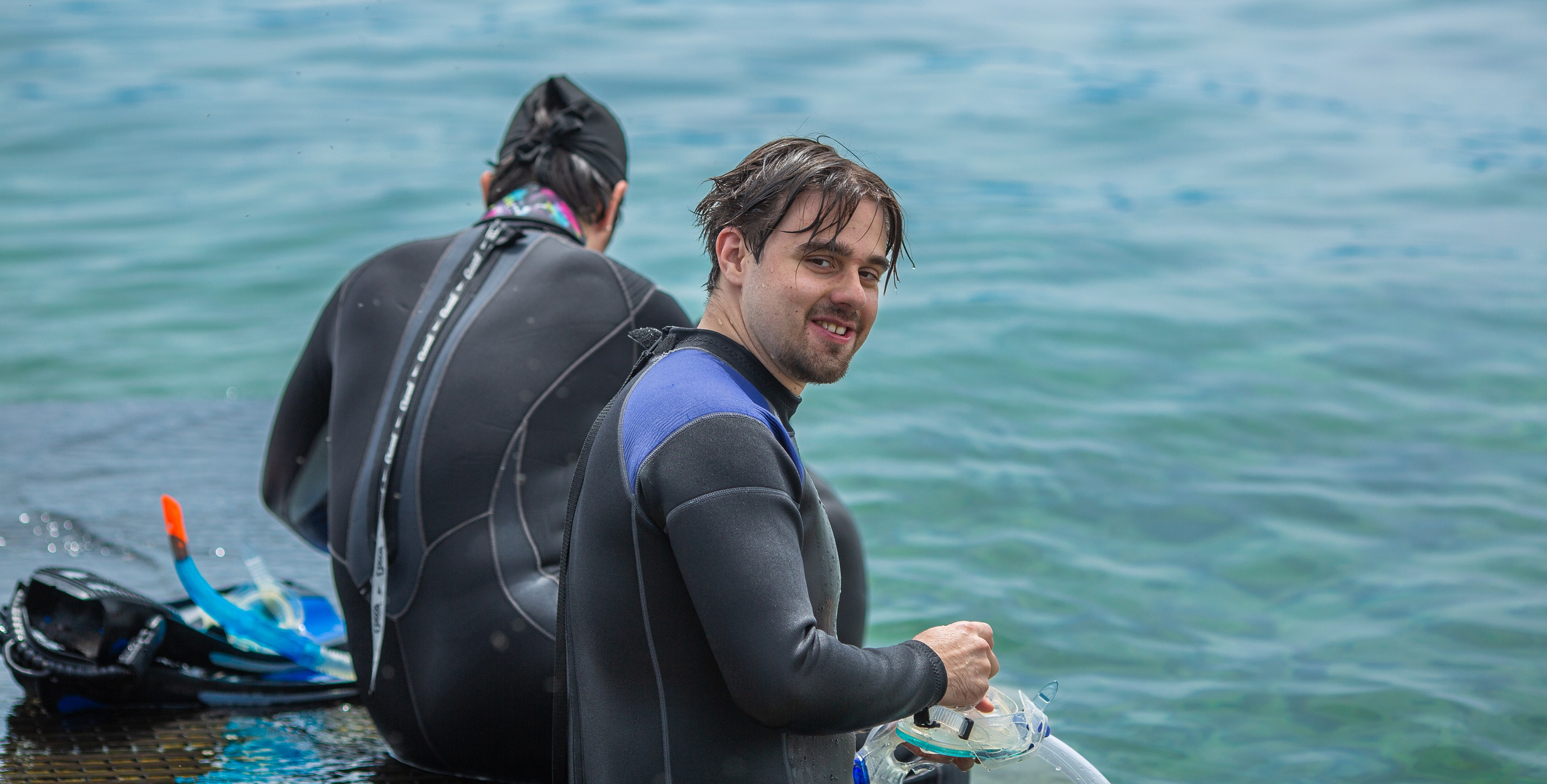 Diving in lausanne -2026. The very first lesson. Portret photographer in Switzerland Artur Magpie