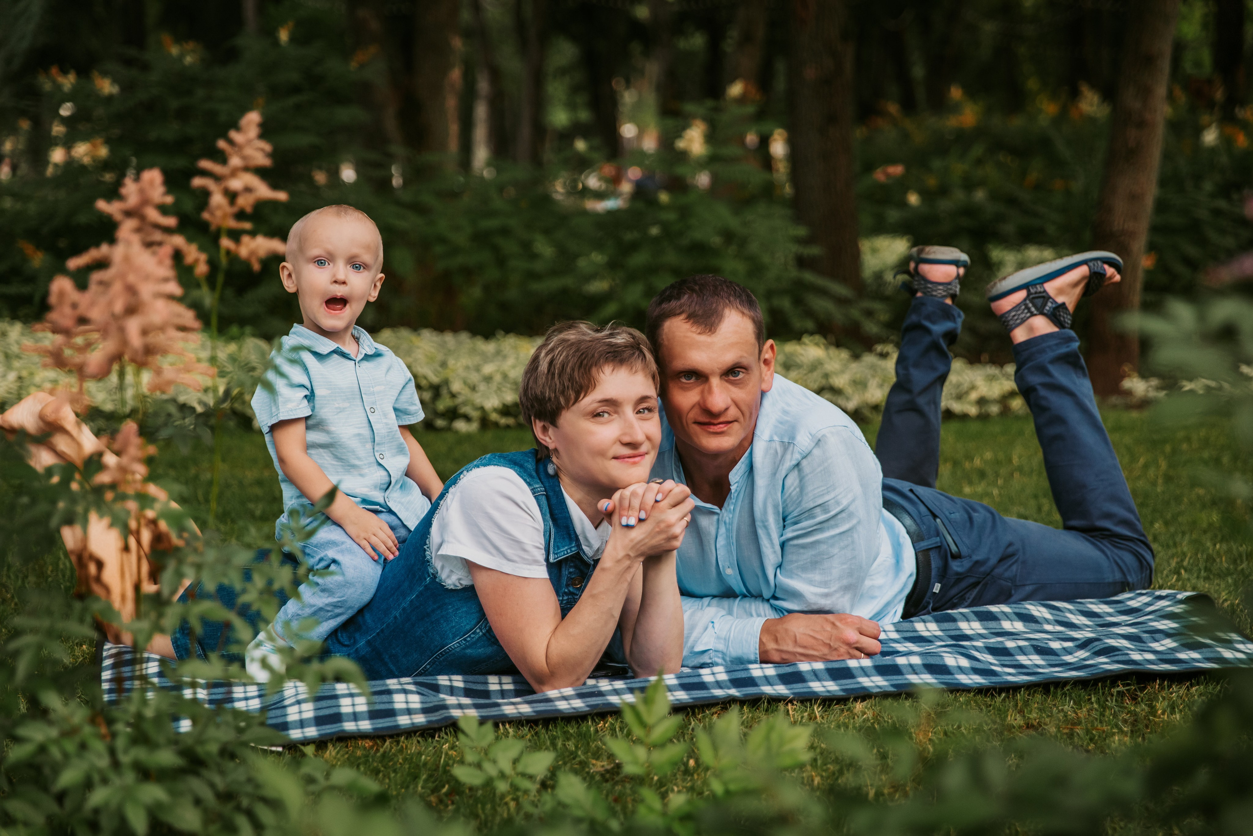 Families. Los Angeles portrait photographer Valeria Kasatkina