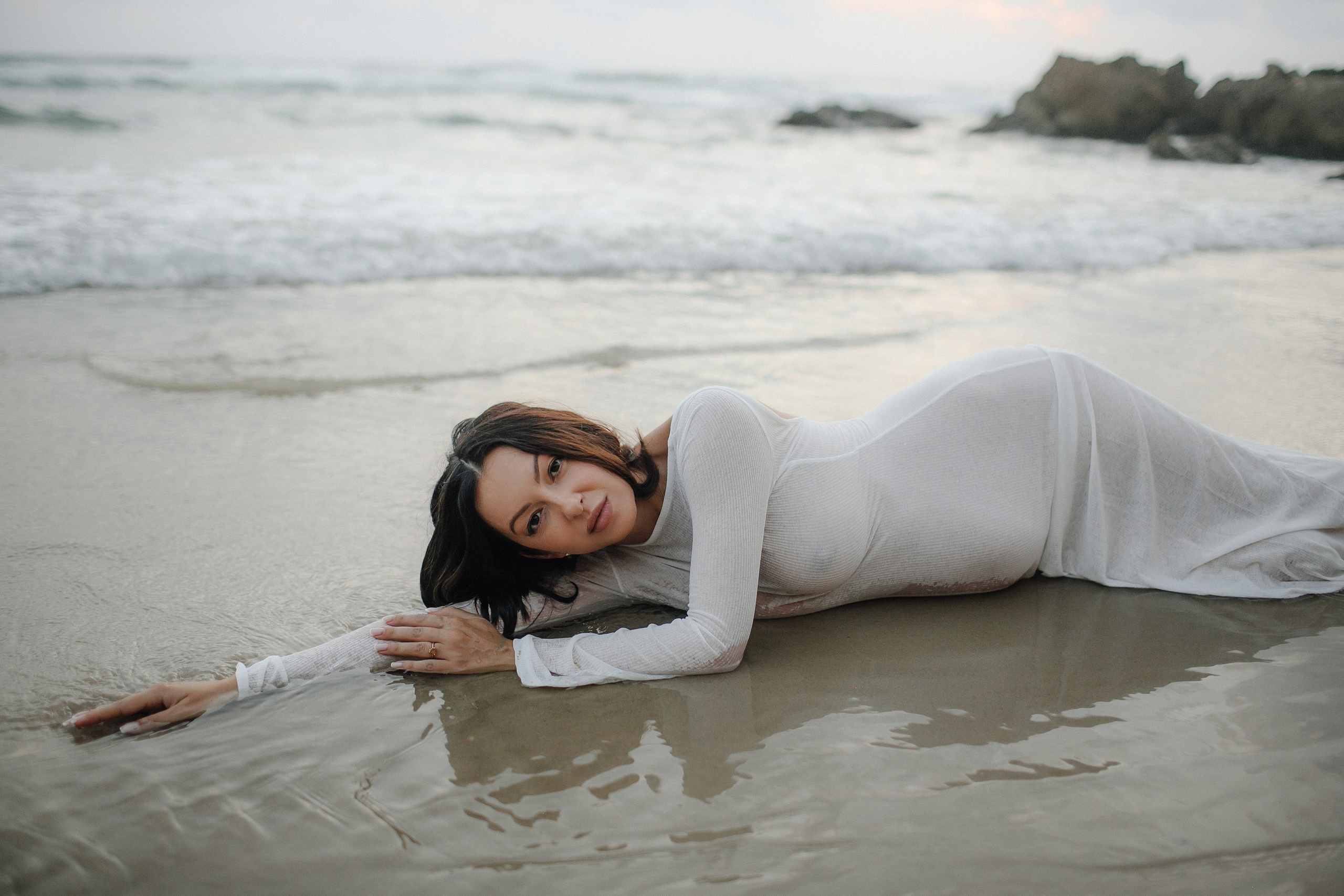 Katya & Fil Givat Olga. Family photographer in Israel