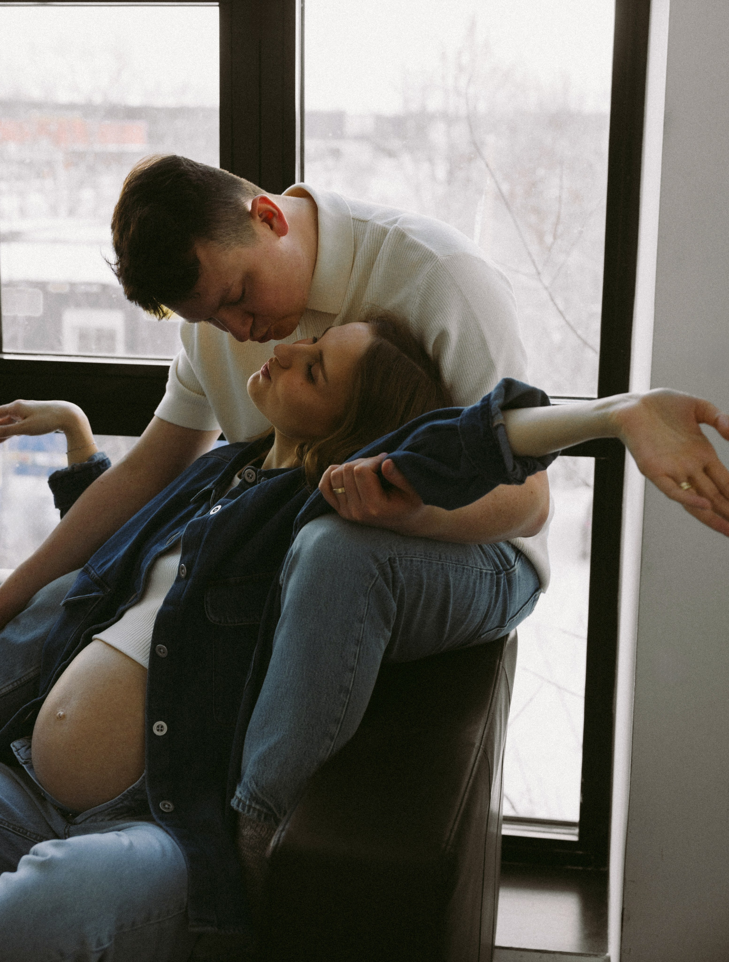 Laukimo fotosesija studijoje | su Marta ir Šarūnu. Vestuvių ir šeimų fotografė Lena Bondarenko / belove photo