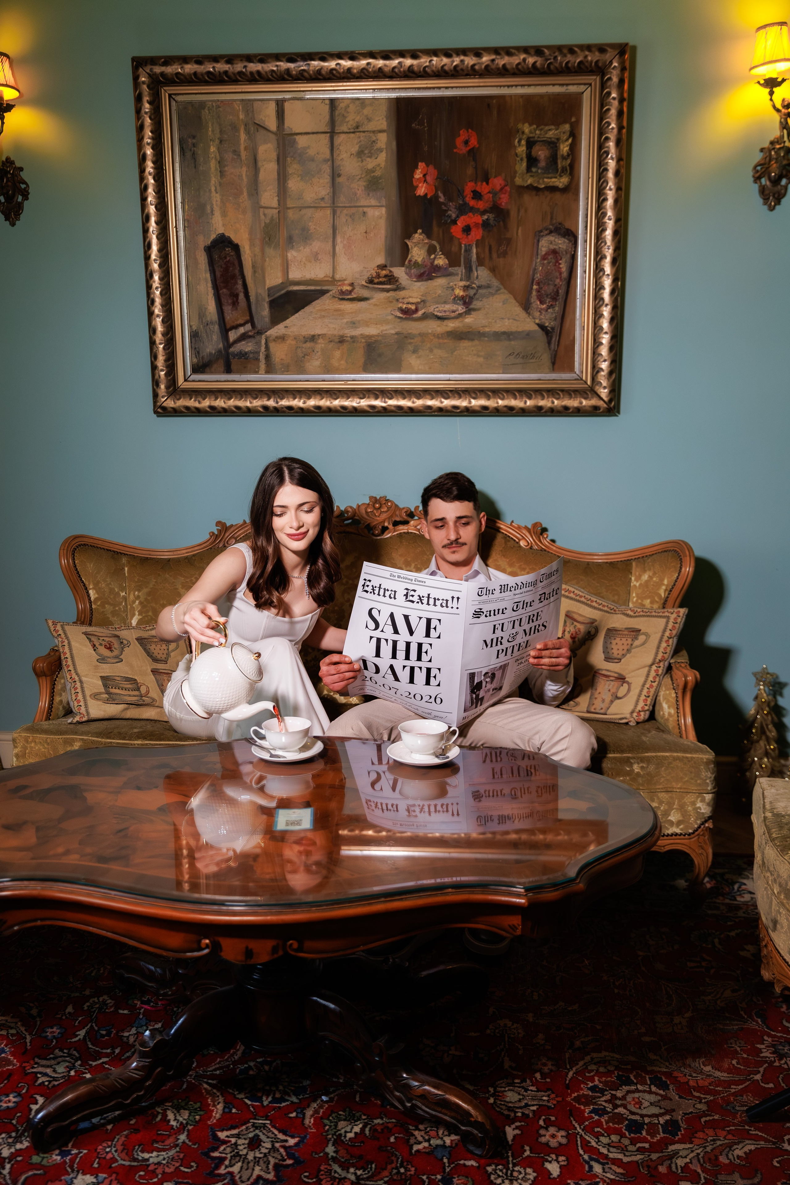 Delia & Gabriel - Save The Date București - Ceainăria Infinitea. Fotograf Profesionist Pitesti-Bucuresti| Mircea Seinea