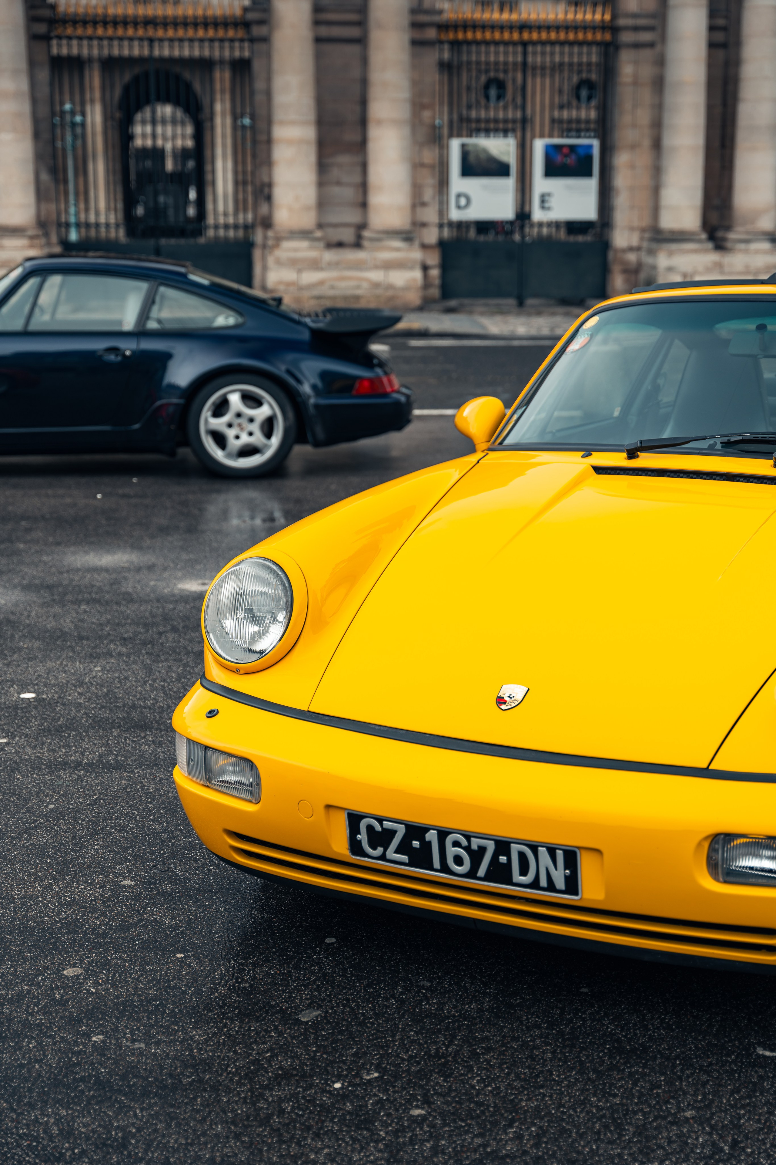 Porsches 964 Turbo. Photographer in Paris — Vitalii Motruk