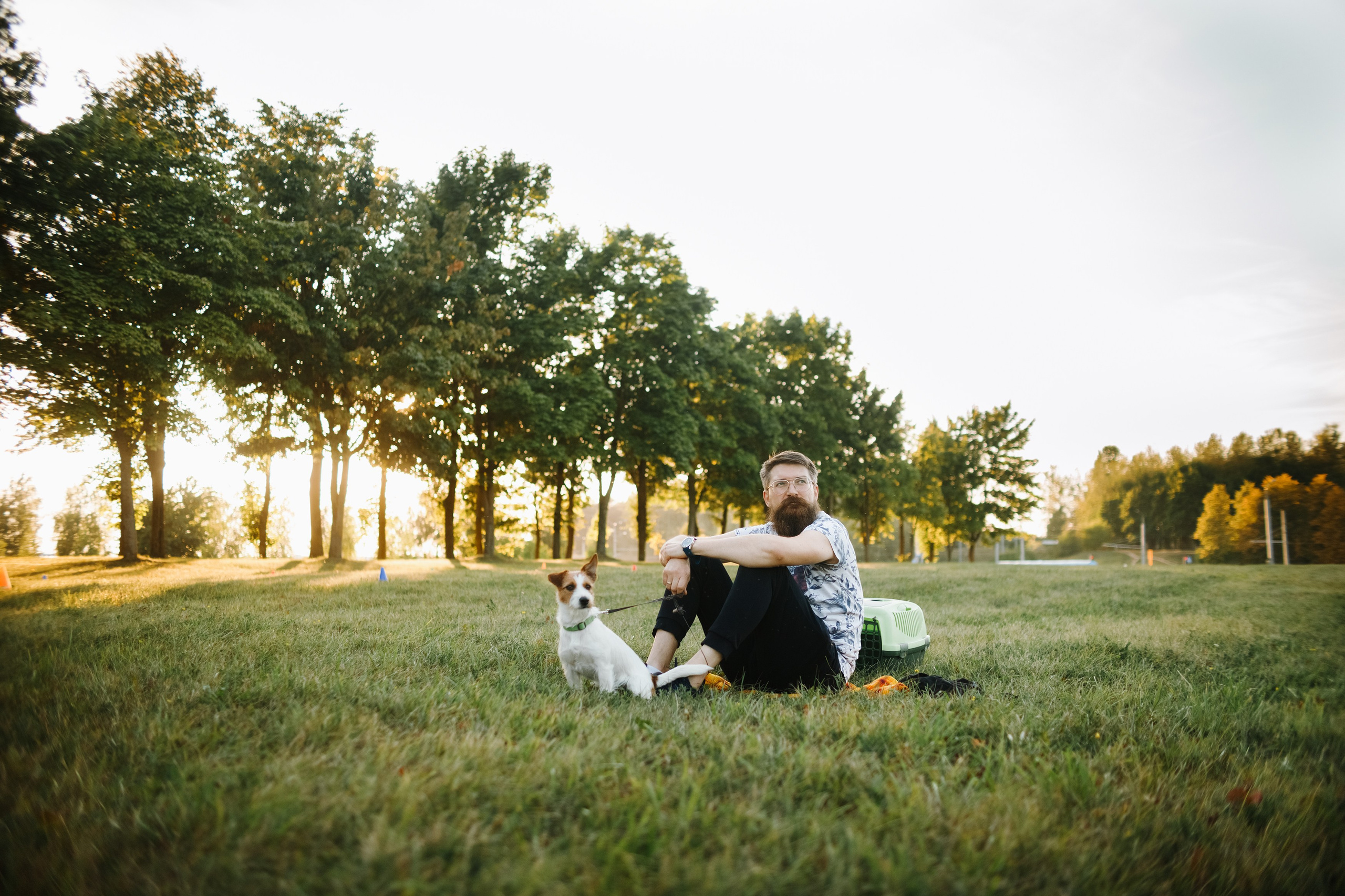 Frisbee workshop of Darya Lukina. Kaja | fotograf we Wrocławiu | ludzie i psy