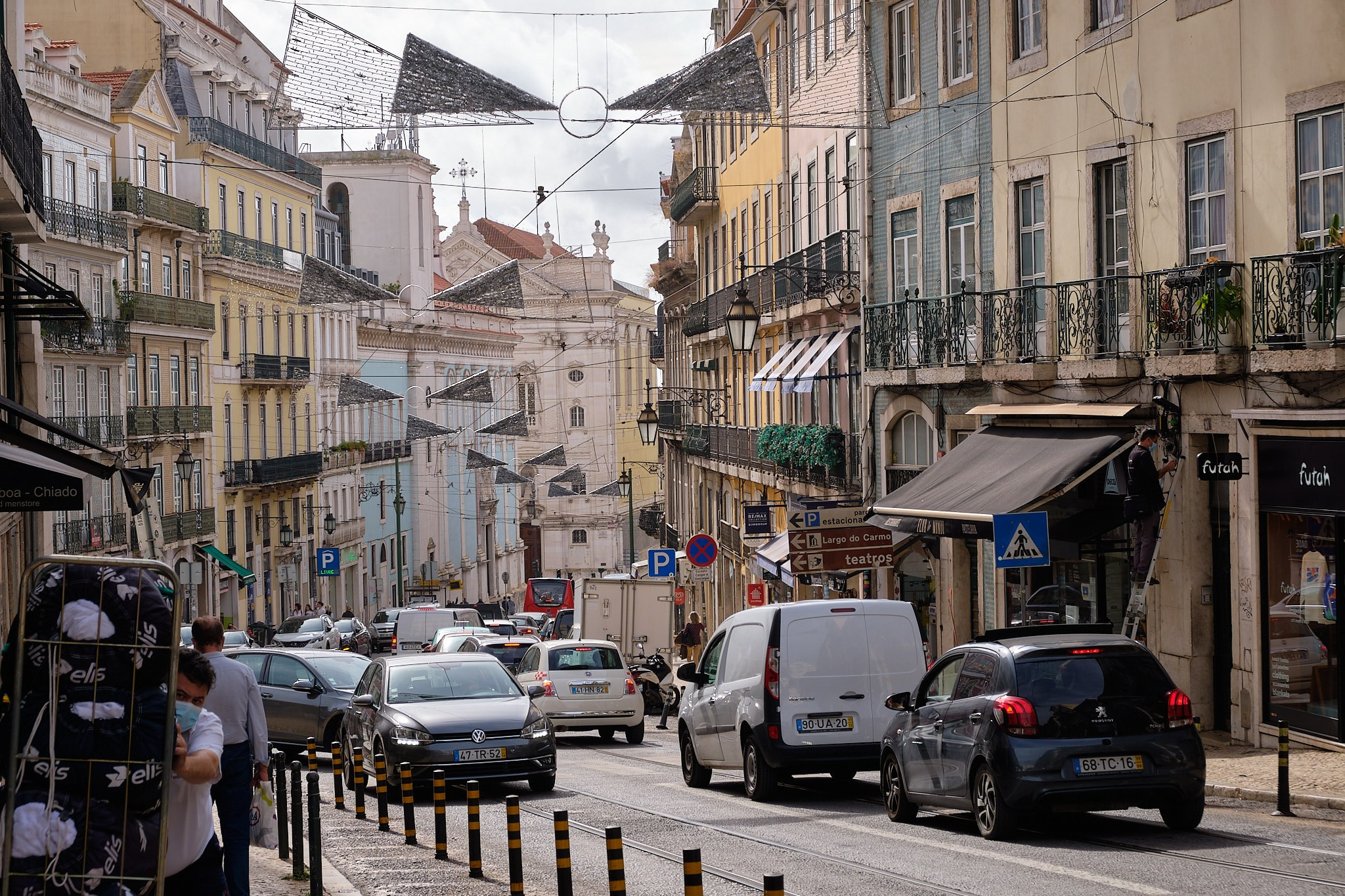 Lisabona, Portugalia. Pagina principală
