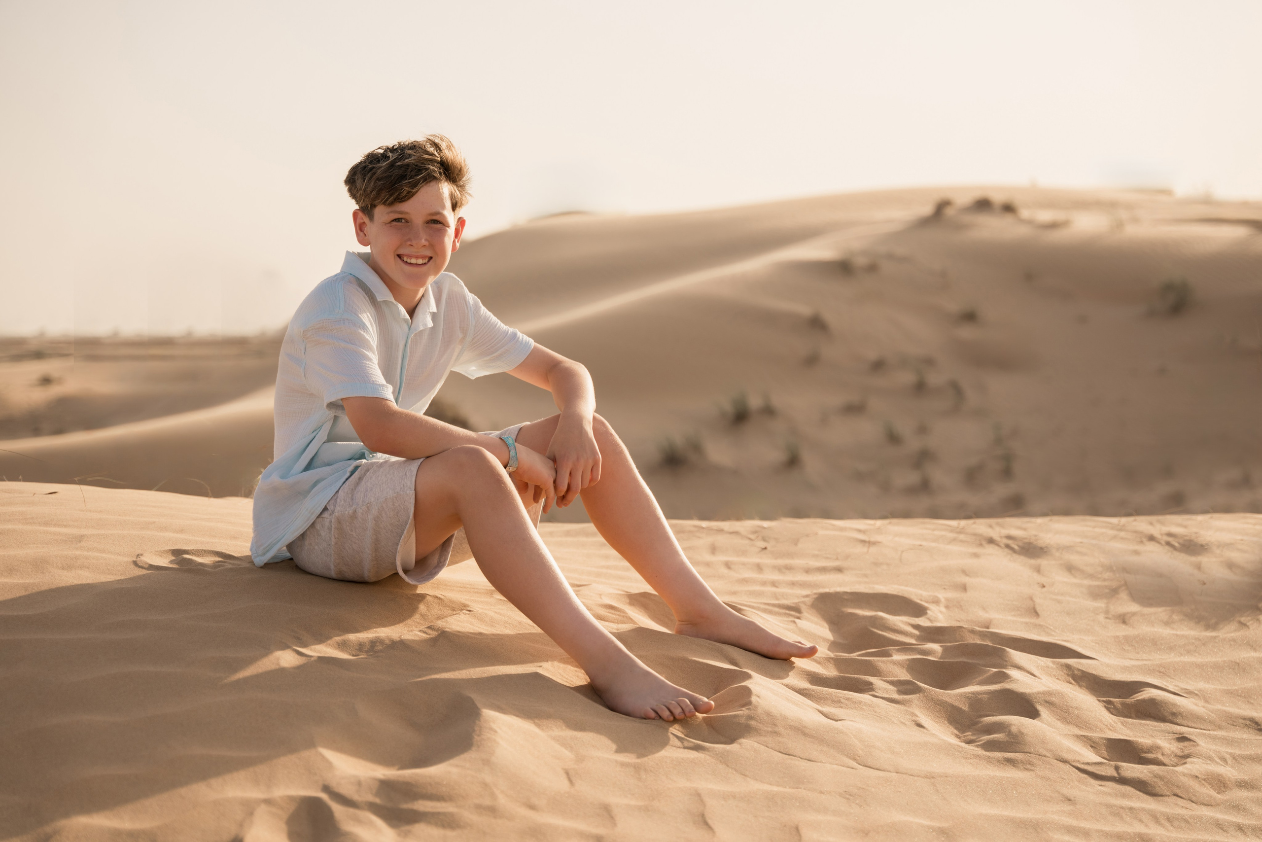 Desert run and fun!. Angela Iakovleva — Family Photographer in Dubai