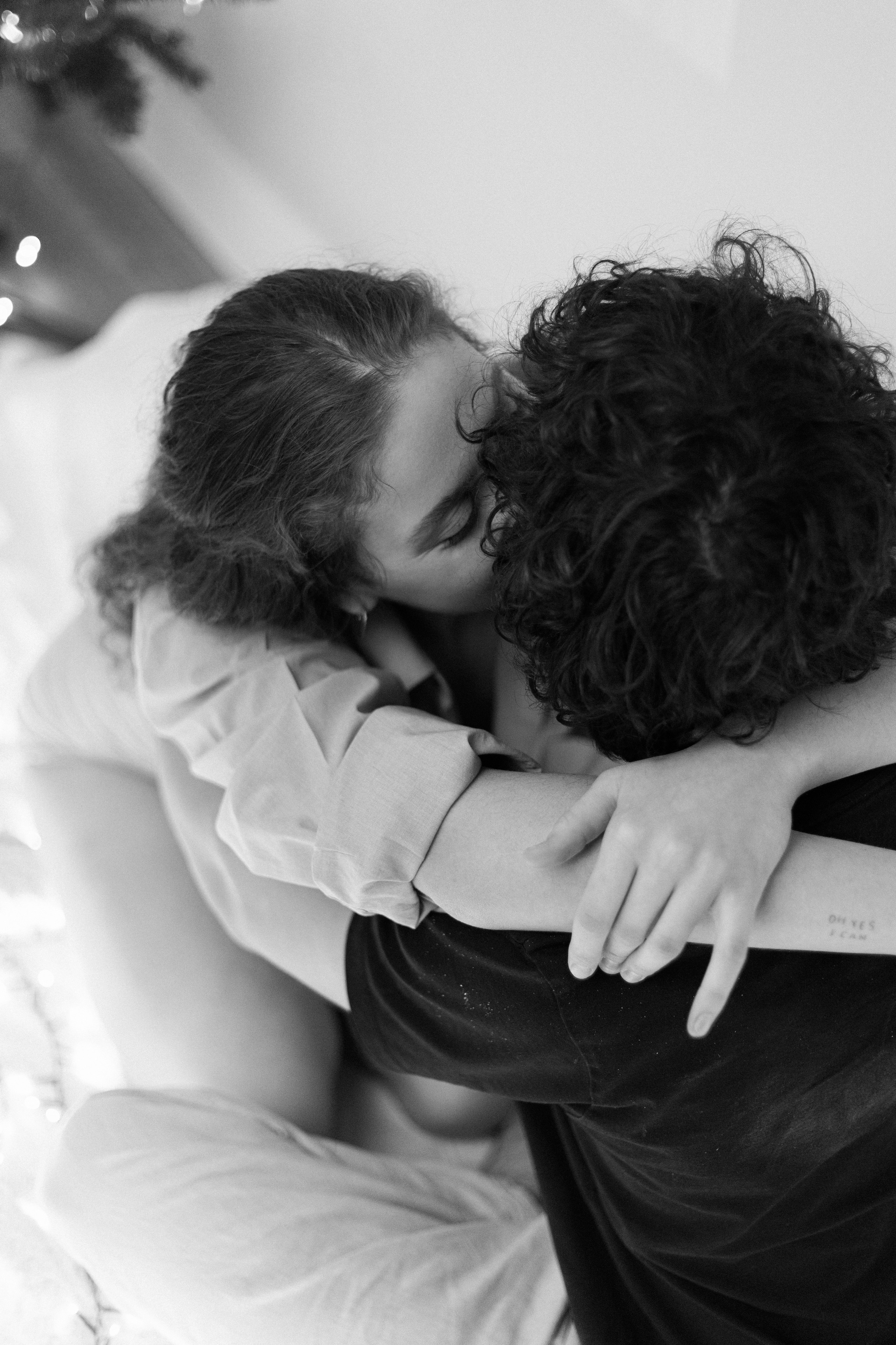 Christmas magic together. Home